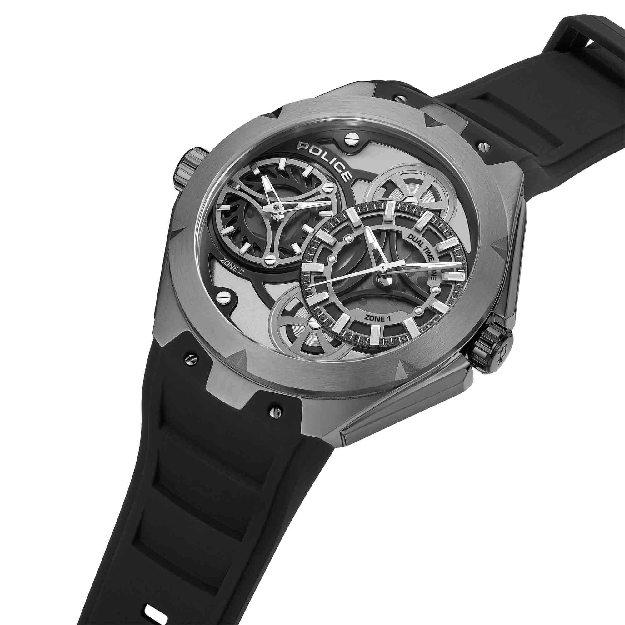 Police Quarzuhr Quarzuhr Herrenuhr 46 mm Quarz Herren