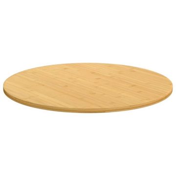 furnicato Tischplatte Ø60x1,5 cm Bambus (1 St)