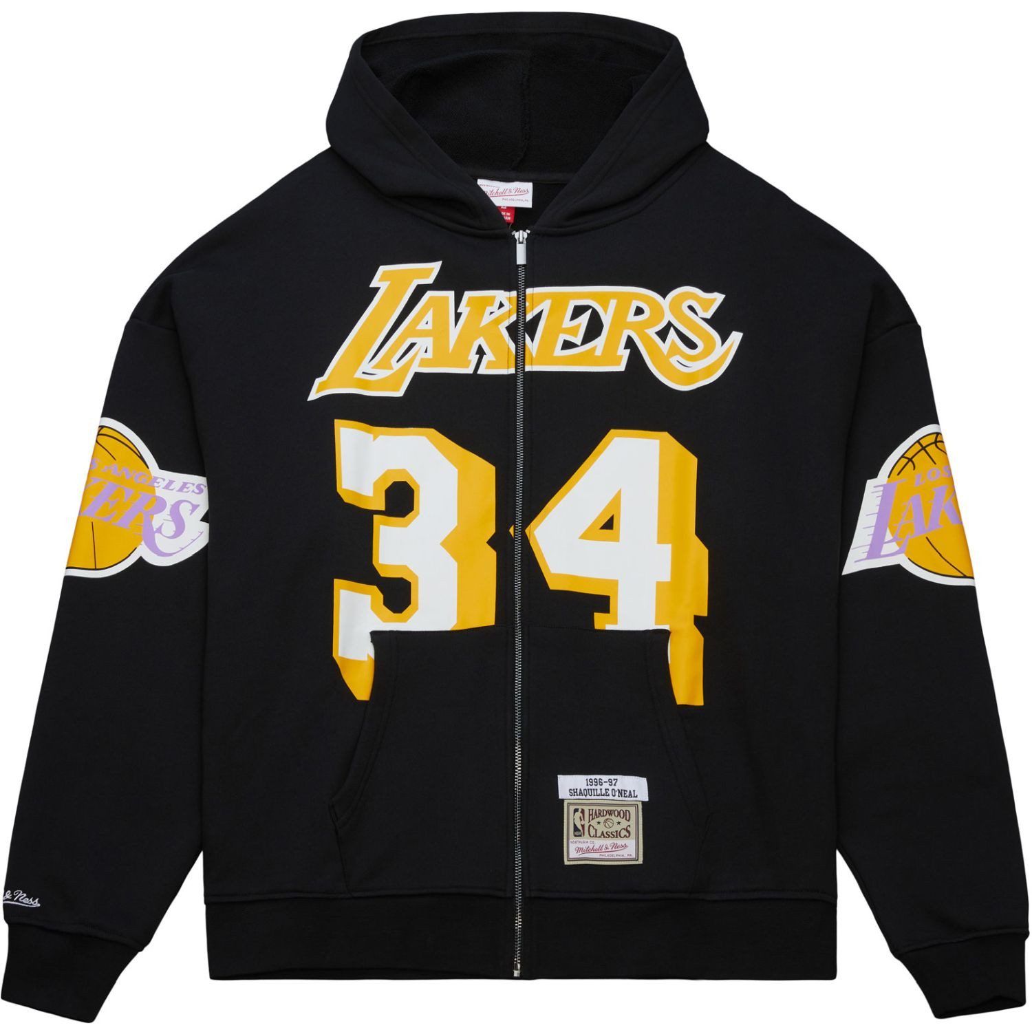 Mitchell & Ness Kapuzenpullover Oversized Los Angeles Lakers Shaquille