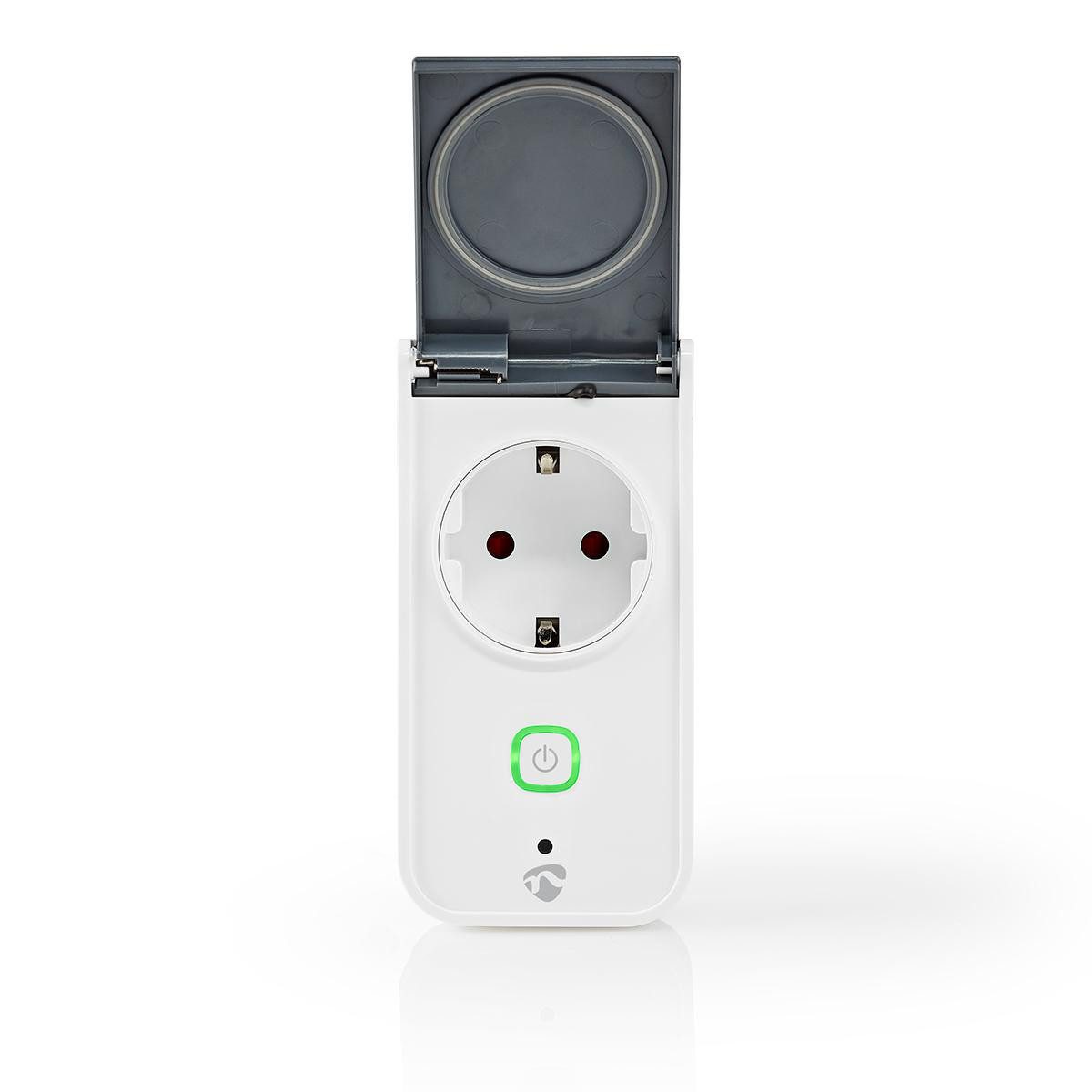 Nedis Energiekostenmessgerät WIFIPO120FWT, 1-tlg., Wi-Fi, Leistungsmesser, kompatibel mit Android/iOS, einfacher Einsatz