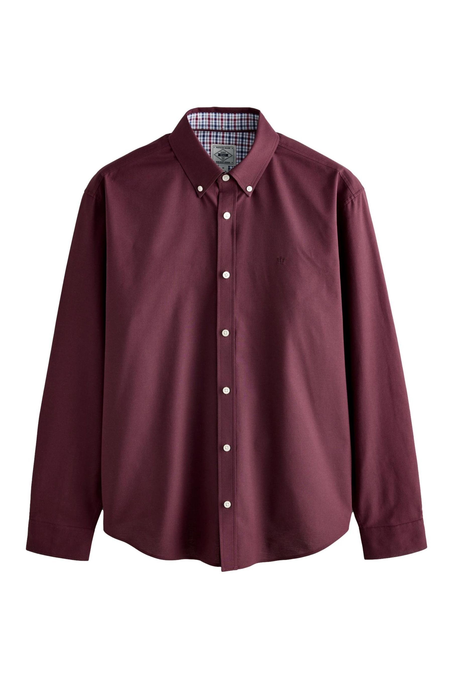 Next Langarmhemd Langärmeliges Oxfordhemd mit Stretch günstig online kaufen