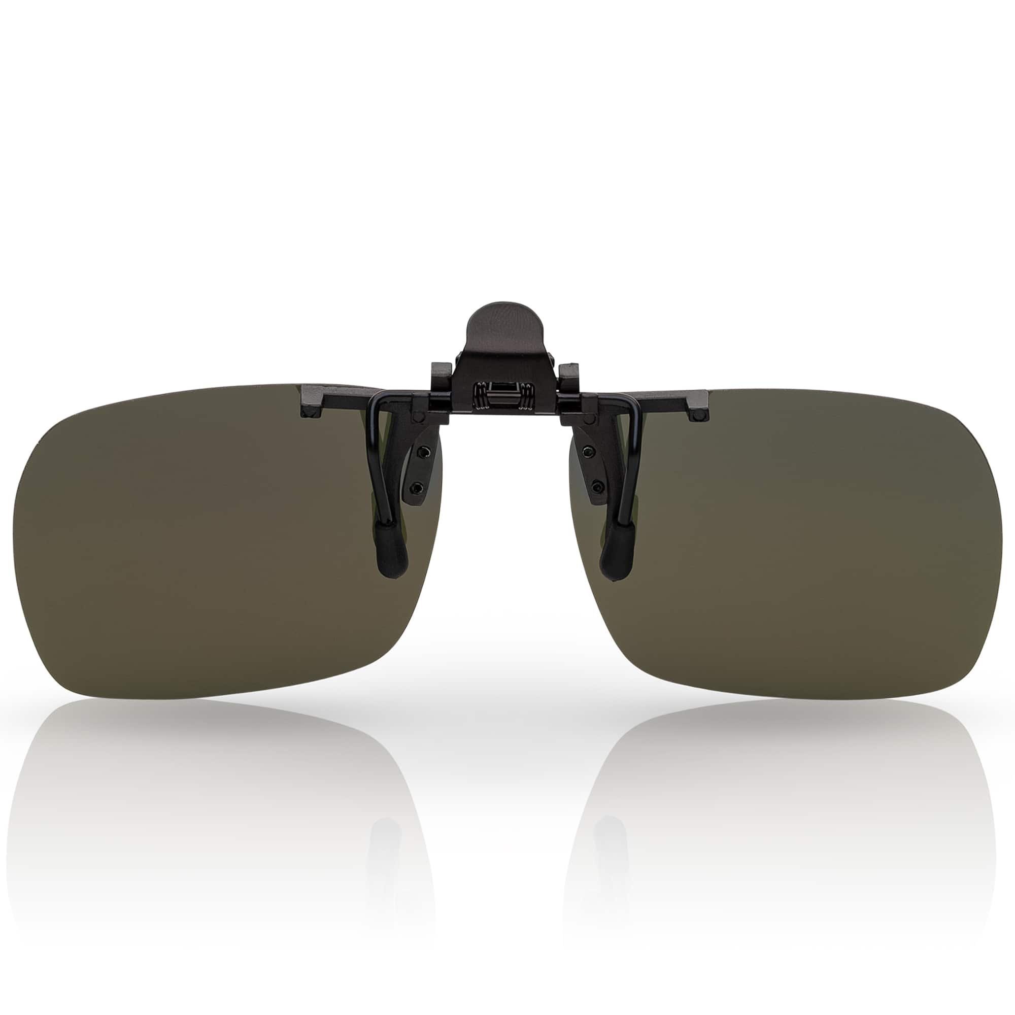 Polarisiert Linsen BEZLIT mit Aufsatz Clip polarisierten Rot Eyewear Brillen On Sonnenbrille (1-St)