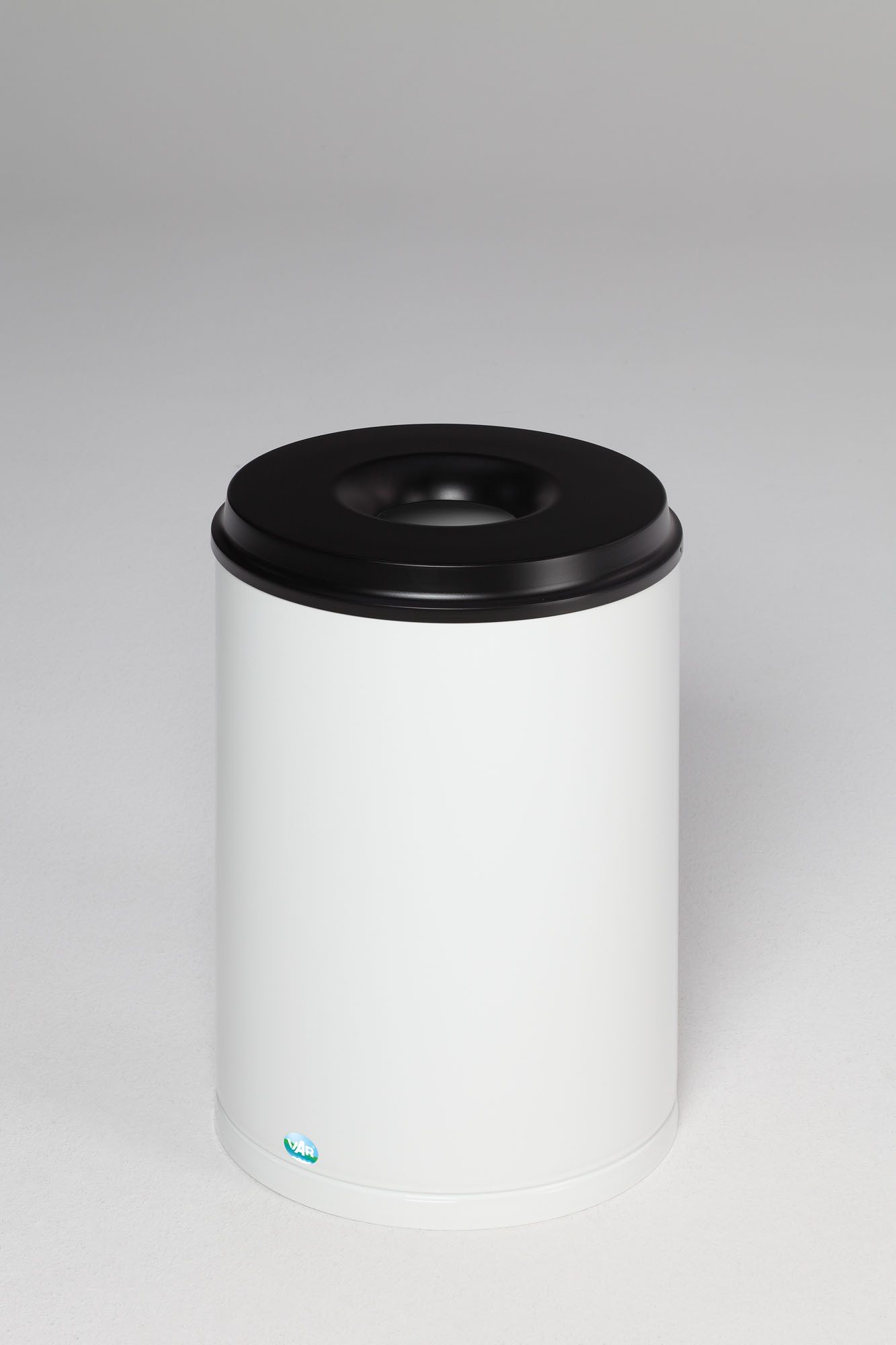 Papierkorb Selbstlöschender Papierkorb 50L 53x37x37cm Weiß