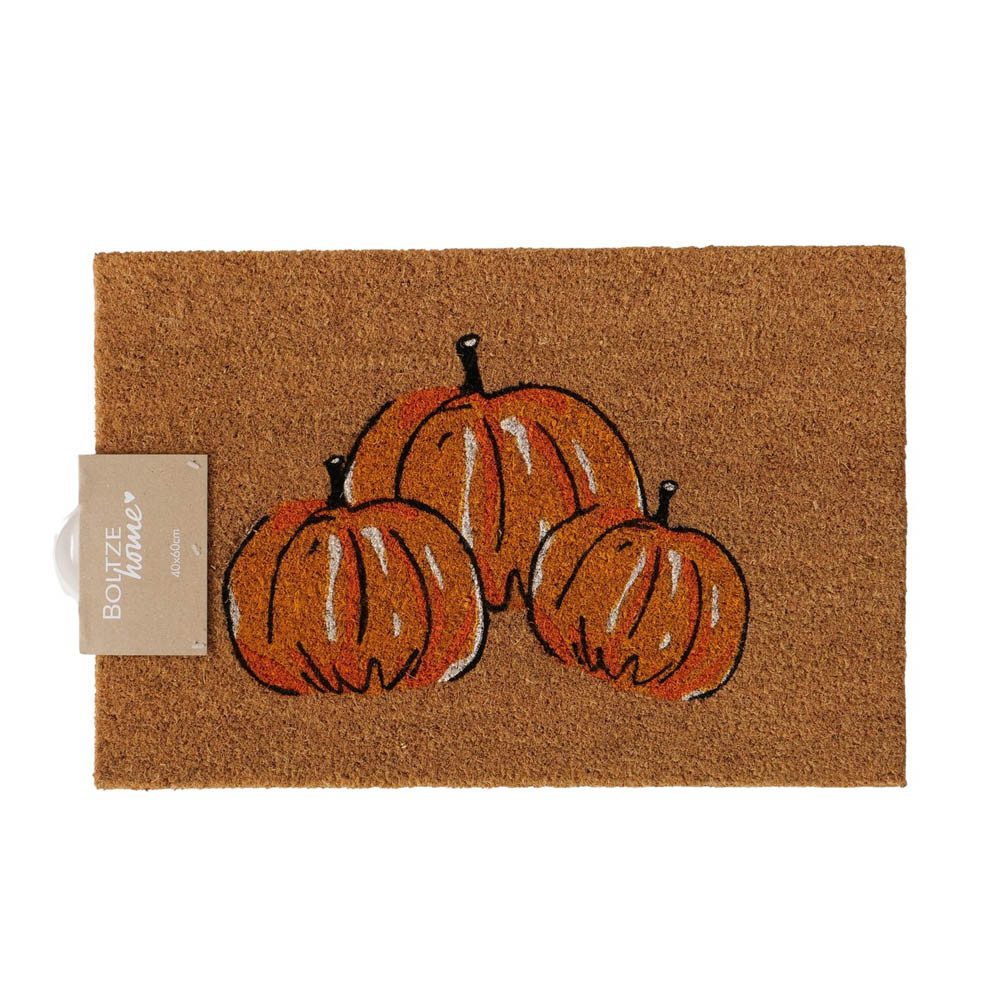 BOLTZE Fußmatte Fußmatte PUMPKIN natur orange günstig online kaufen
