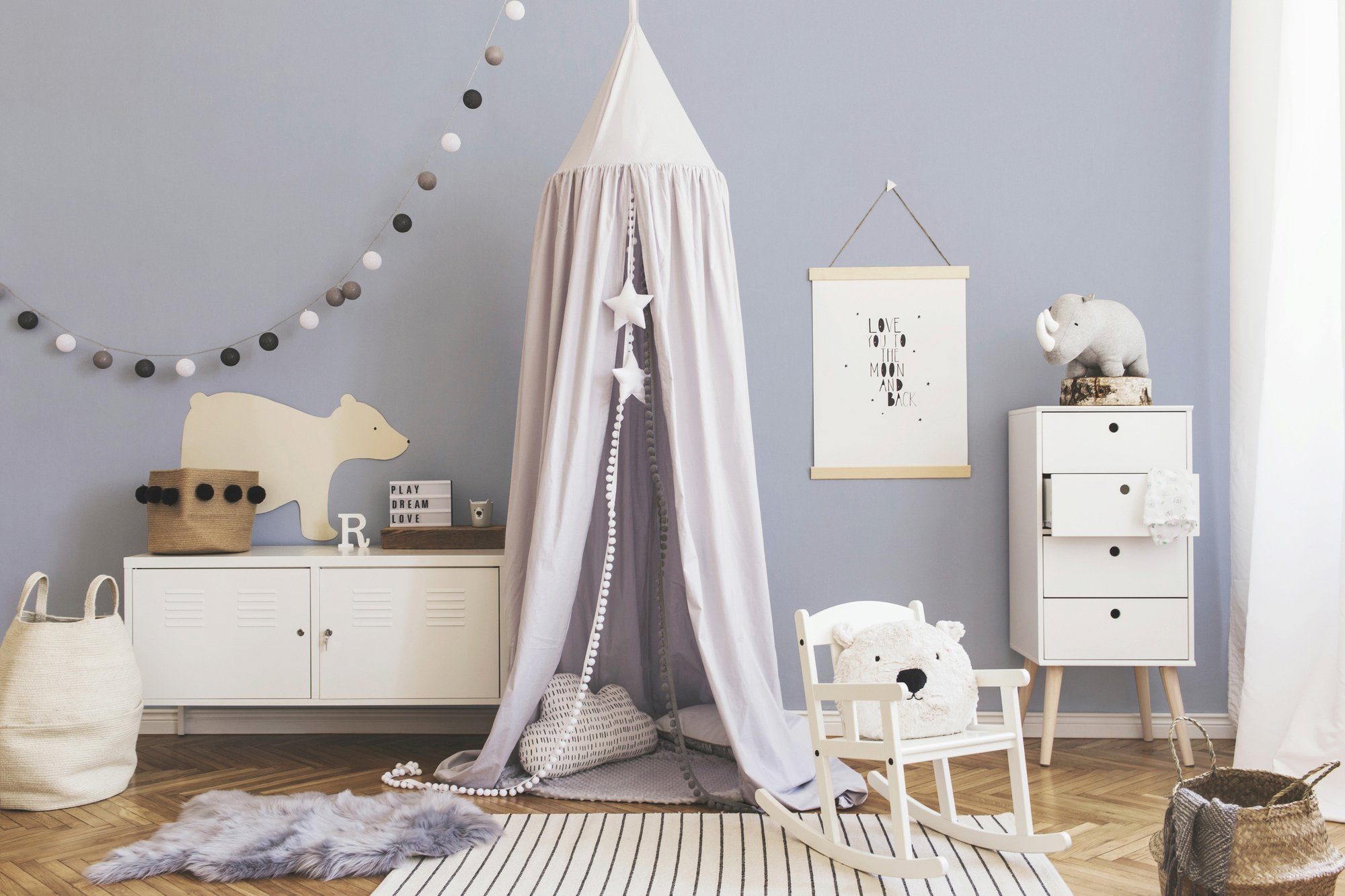 A.S. Création Vliestapete Little Love, glatt, einfarbig, uni, unifarben, Kindertapete Tapete Uni Tapeten Kinderzimmer Schlafzimmer modern Optik