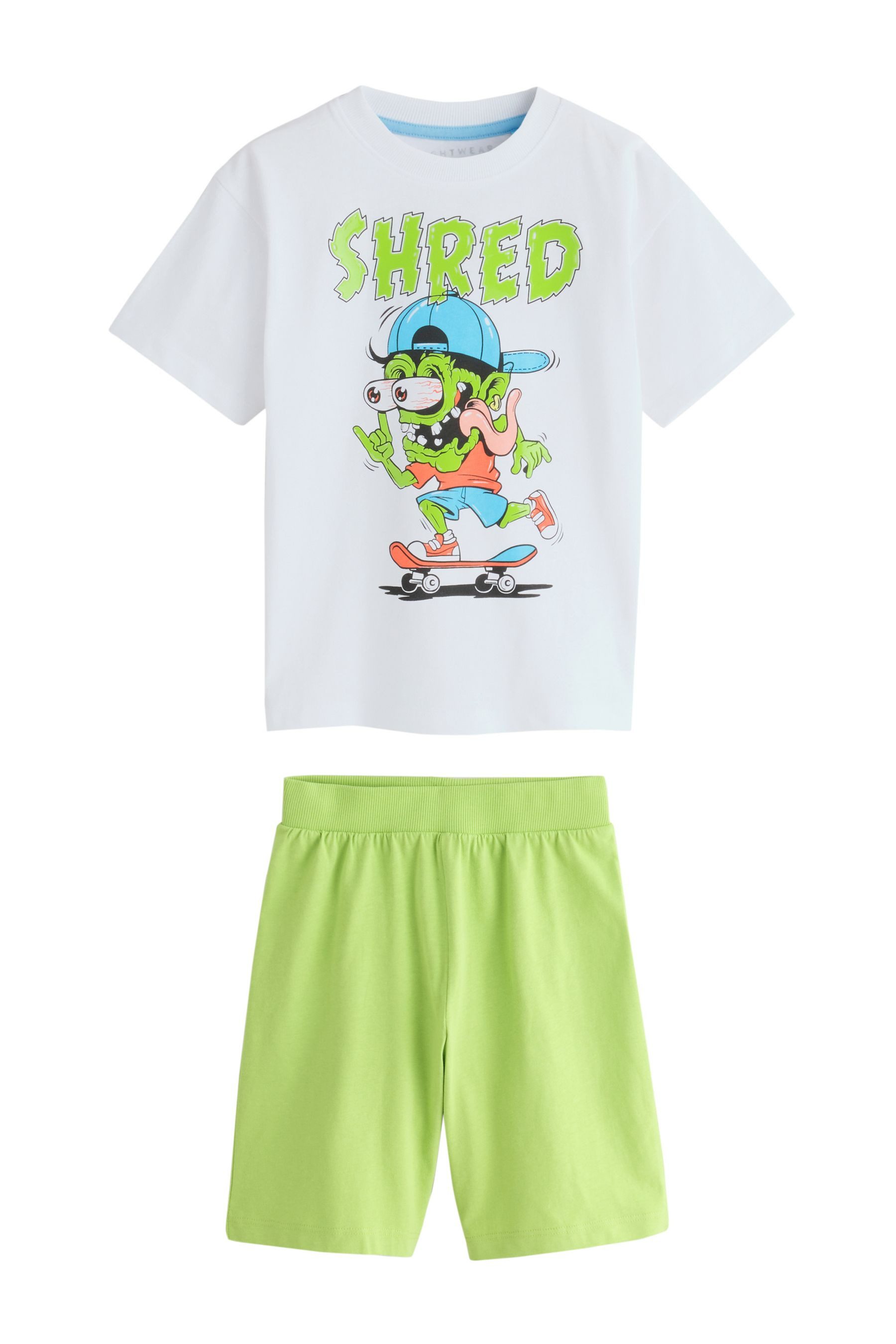 Next Pyjama 2er-Pack kurze Schlafanzüge aus 100 % Baumwolle (4 tlg)