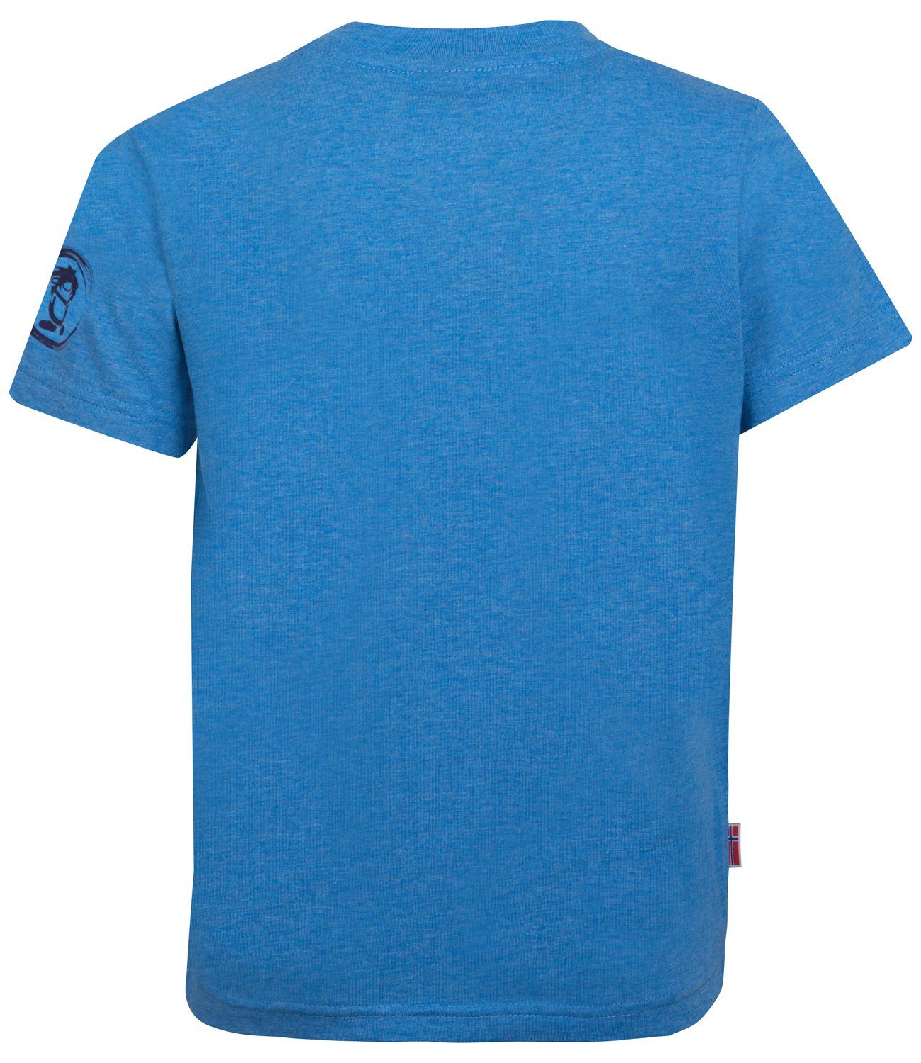 Oslo Mittelblau TROLLKIDS T-Shirt