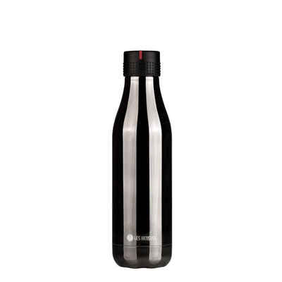 LES ARTISTES Thermoflasche Bottle’UP 500ml, Paris Design Trinkflasche, Isolierflasche, Edelstahl, Zeiteinstellung am Verschluss, BPA-frei, auslaufsicher, bruchsicher, 500ml, 12 h heiß oder 24h kalt, Wanderflasche, Outdoor, Reise, Fahrrad