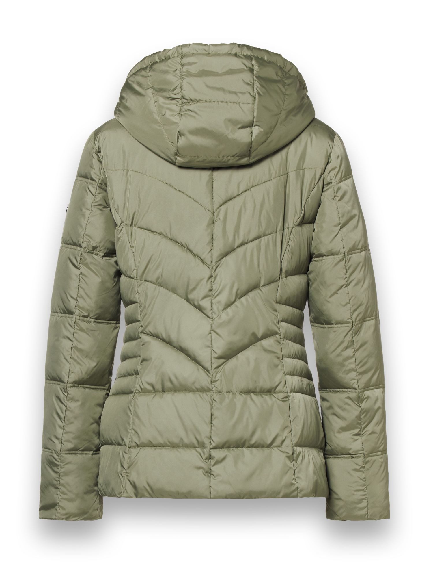District Winterjacke Montana (mit Kapuze, gefüttert, wasserabweisend) olivegrün Damen