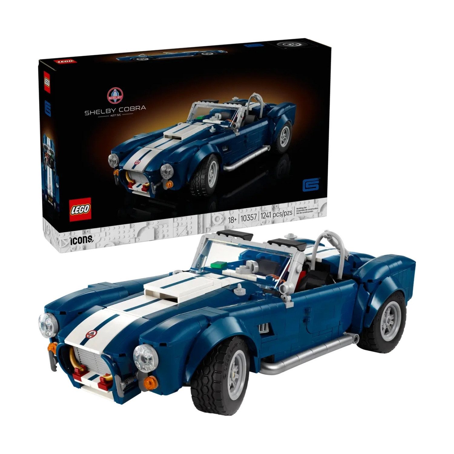 LEGO ICONS Shelby Cobra 427 S/C