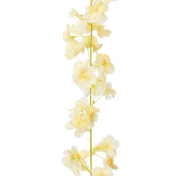 vidaXL Girlanden Künstliche Blumengirlanden 6 Stk Champagner 180 cm