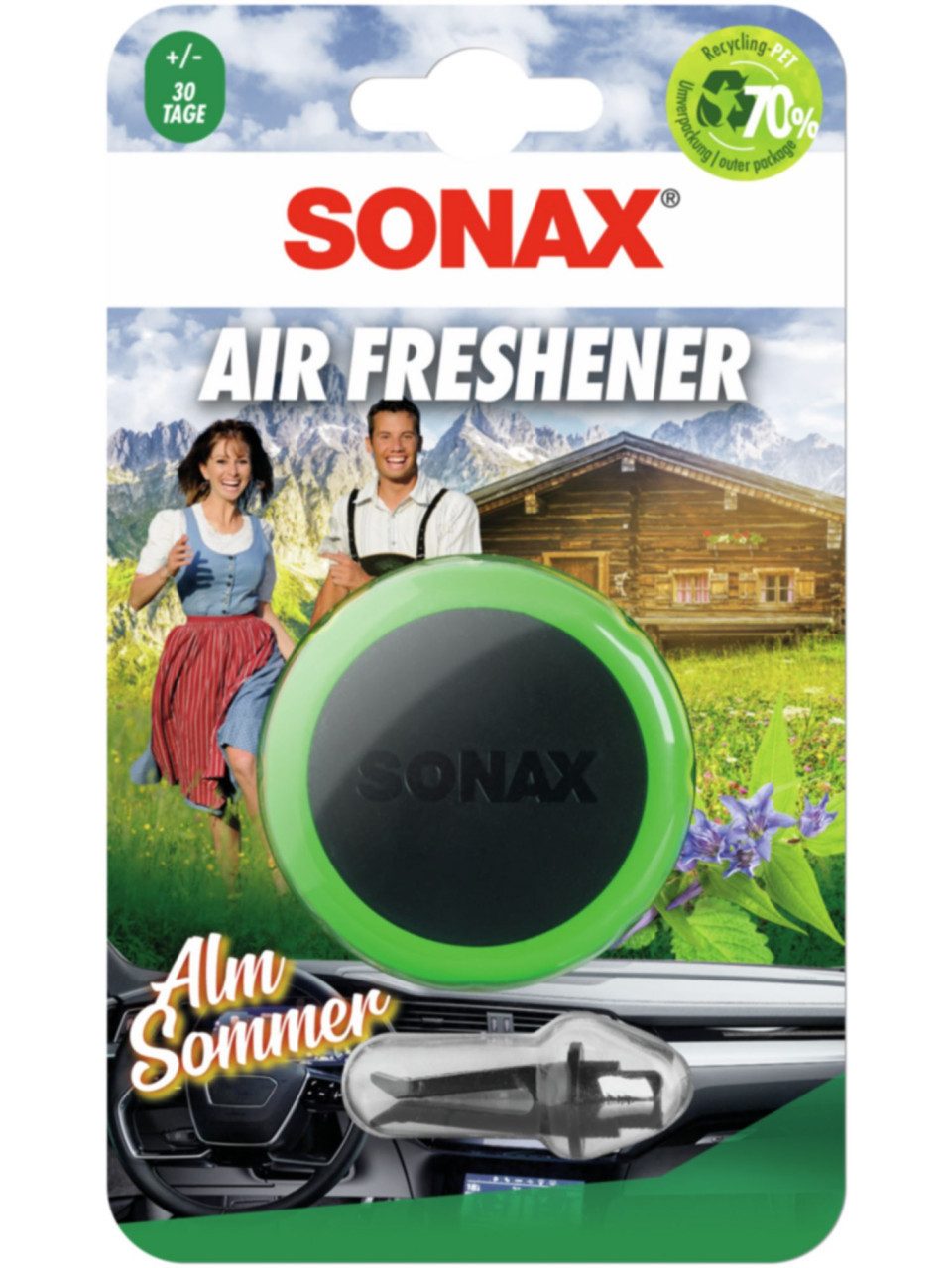 Sonax Raumduft Sonax Освежители воздуха Alm Sommer Frisch-Bergkräuter