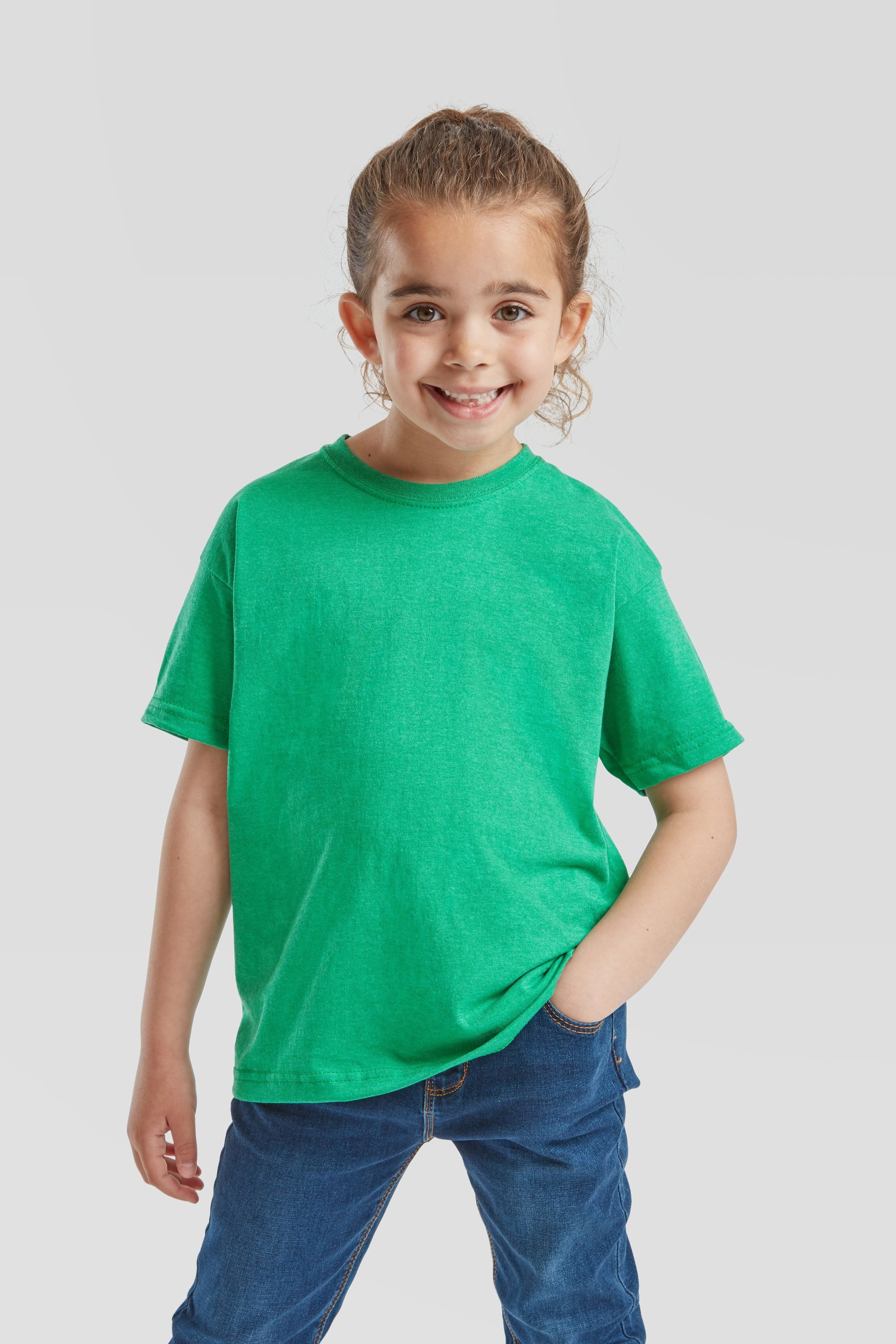 Fruit of the Loom Rundhalsshirt Fruit of the Loom Valueweight T Kids