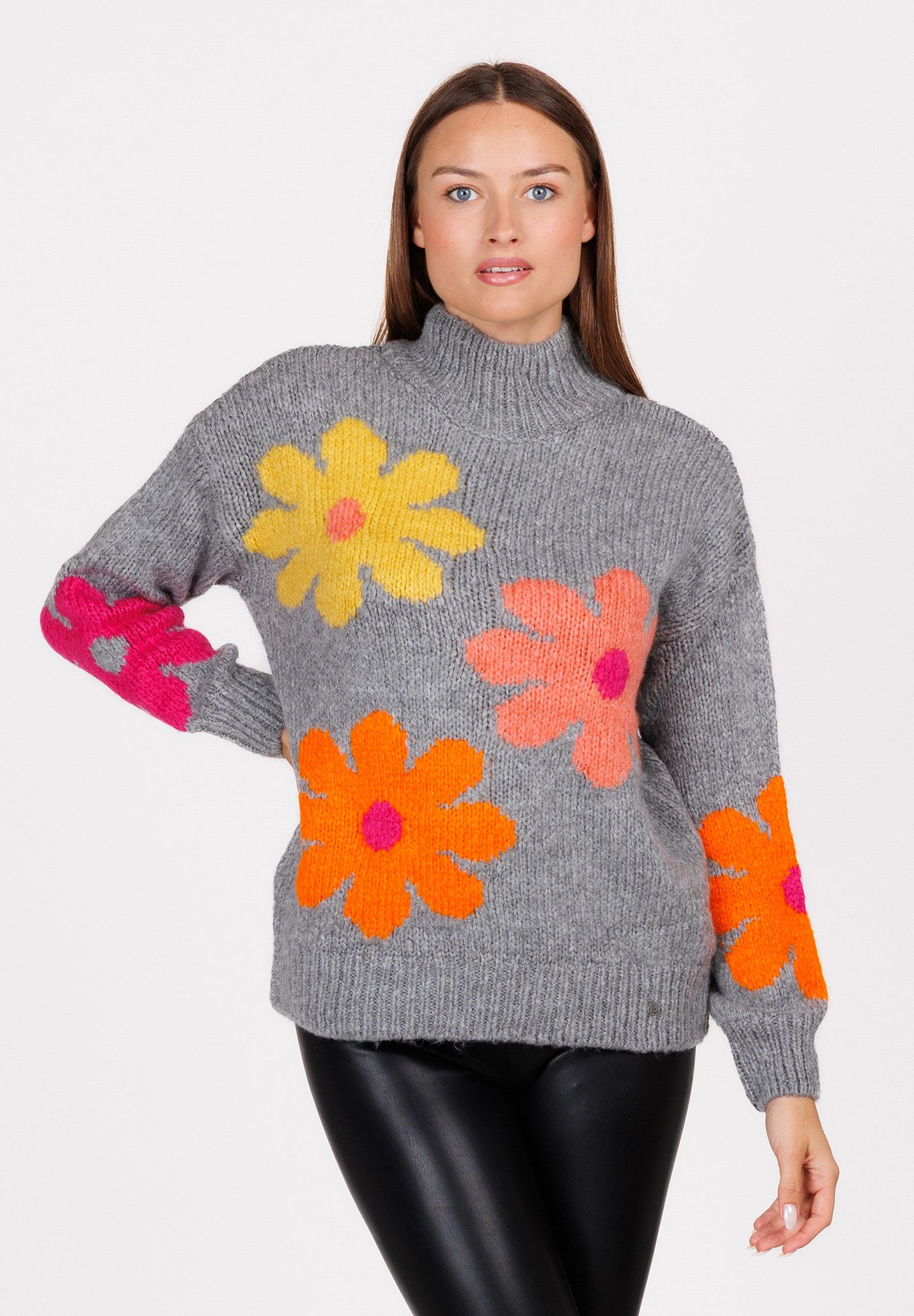 Key Largo Stehkragenpullover WKN HIPPIE tube