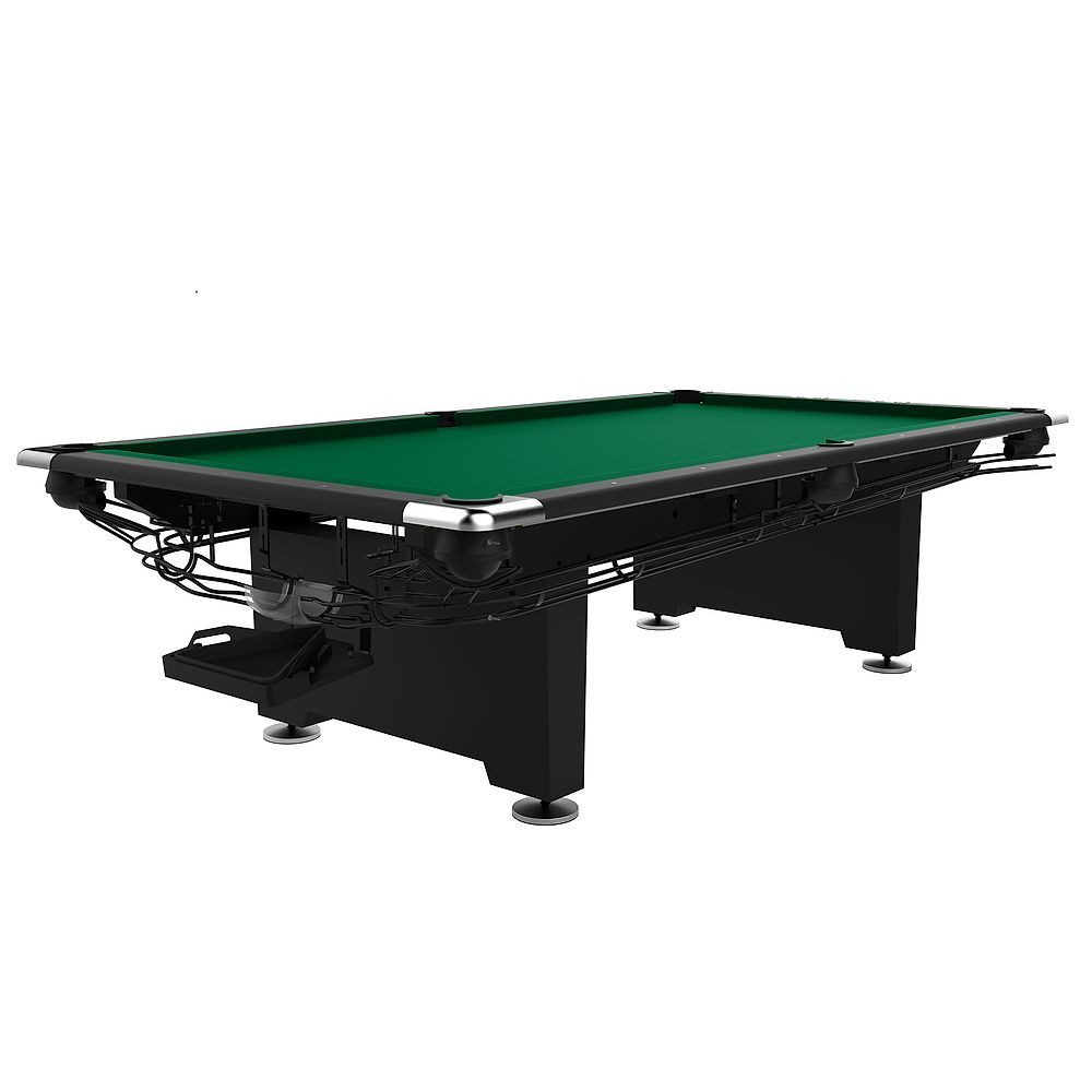 Automaten Hoffmann Billardtisch Ballrücklauf-System Club Pro III, Kugeln laufen in ein Dreieck