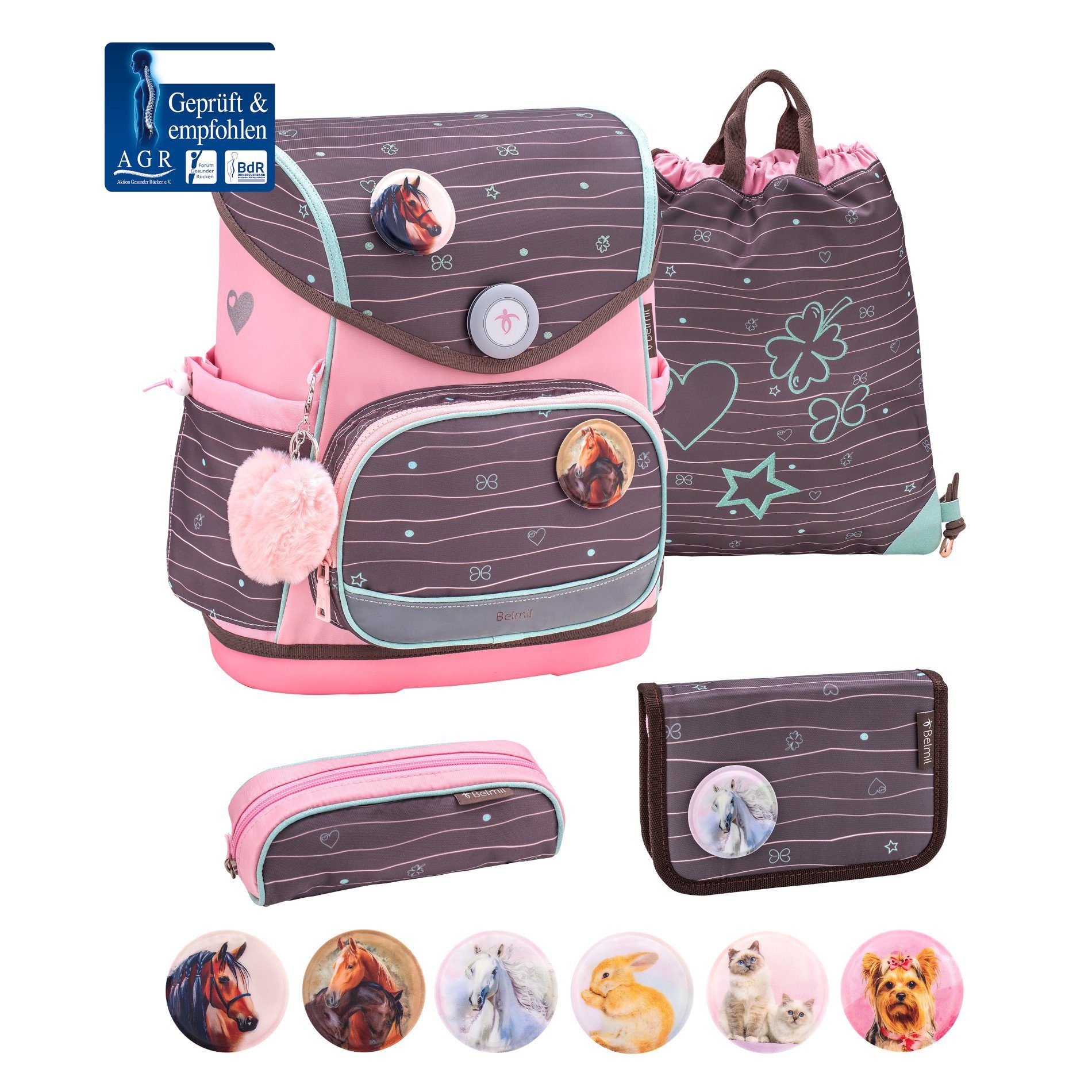 Schulranzen Compact Plus Schulranzen-Set 5-tlg