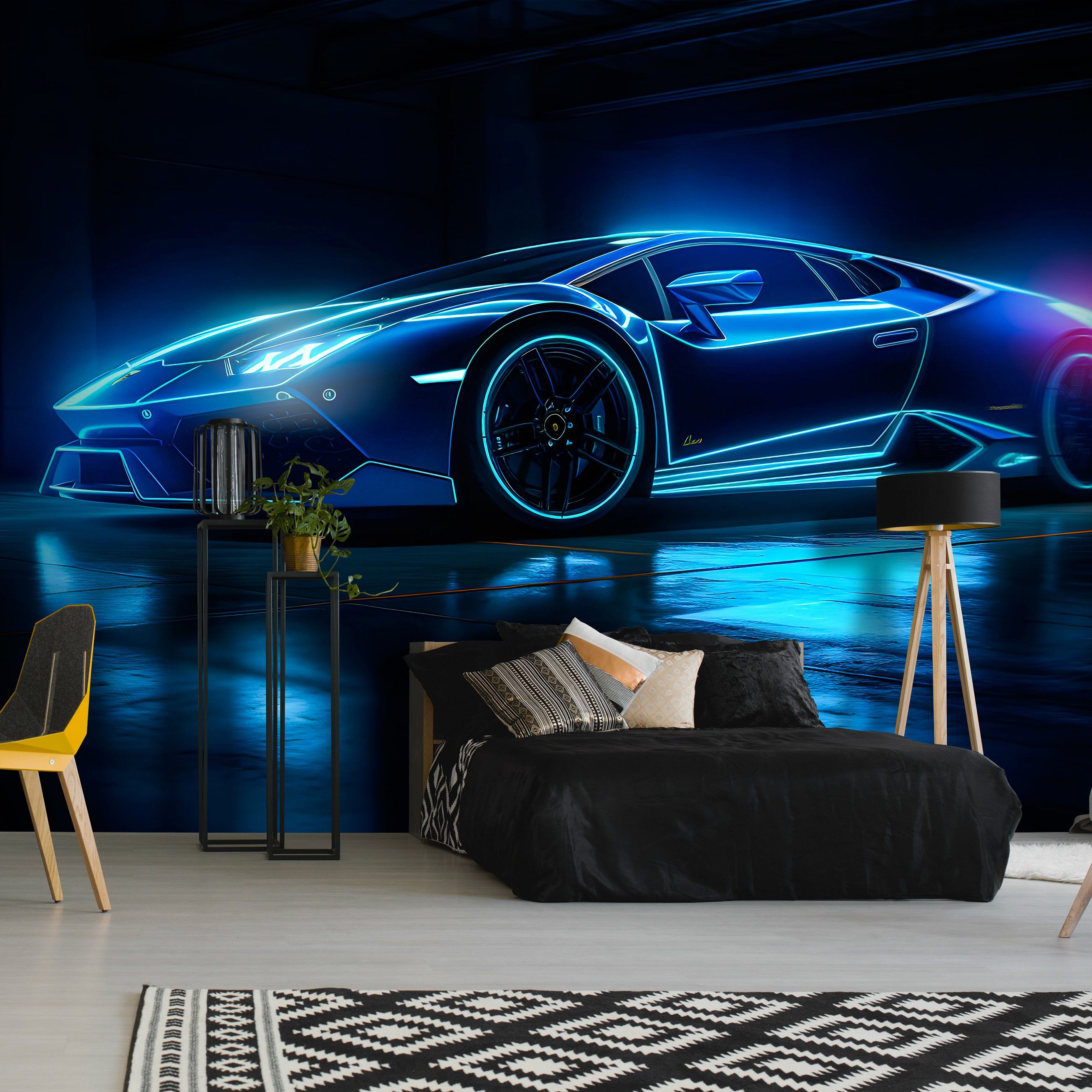 Wallarena Fototapete Kinderzimmer Jungen Auto Sportwagen günstig online kaufen