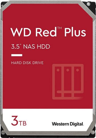 Western Digital »WD Red Plus« HDD-NAS-Festplatte (3 TB...