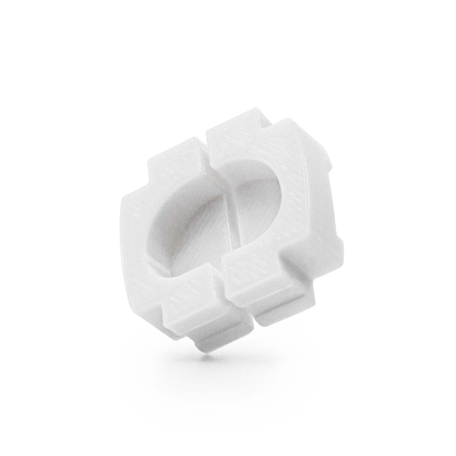 Adapter Universe Kellerfenster Kipplager Kellerfenster Verschluss Ersatzteil Weiß für z.B. MEA Mealon, (5 St) – Bild 3 von 3