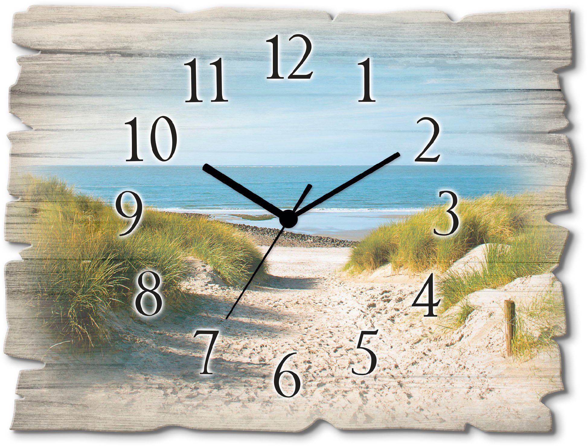 Artland Wanduhr Strand mit Sanddünen und günstig online kaufen