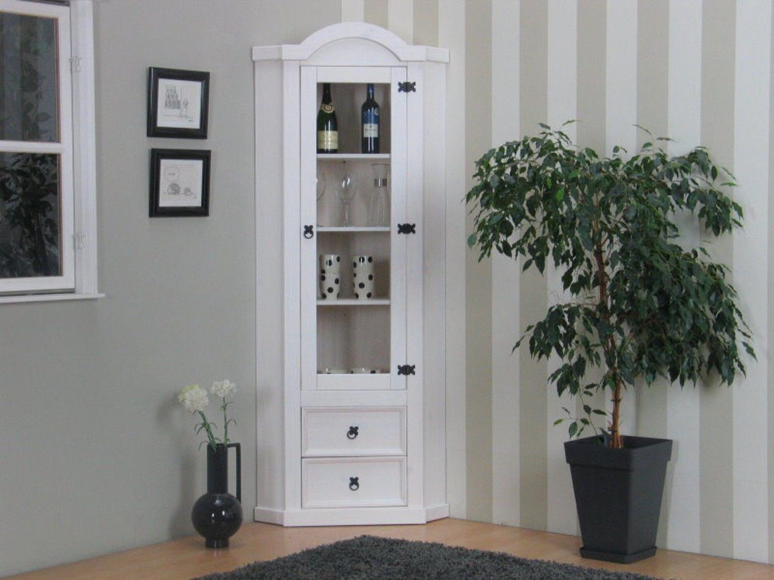 ebuy24 Vitrine New Mexico Eckschrank mit günstig online kaufen