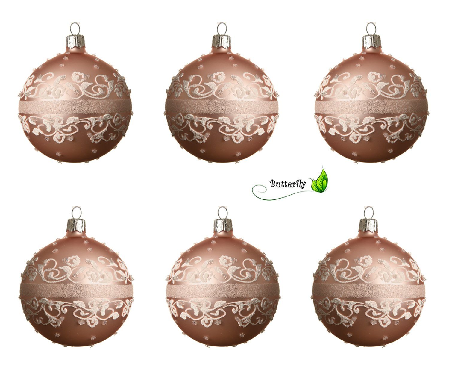 Decoris season decorations Christbaumschmuck, Weihnachtskugeln
