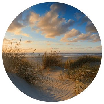 WallArt Fototapete Fototapete Beachlife Rund 142,5 cm, (1 St)