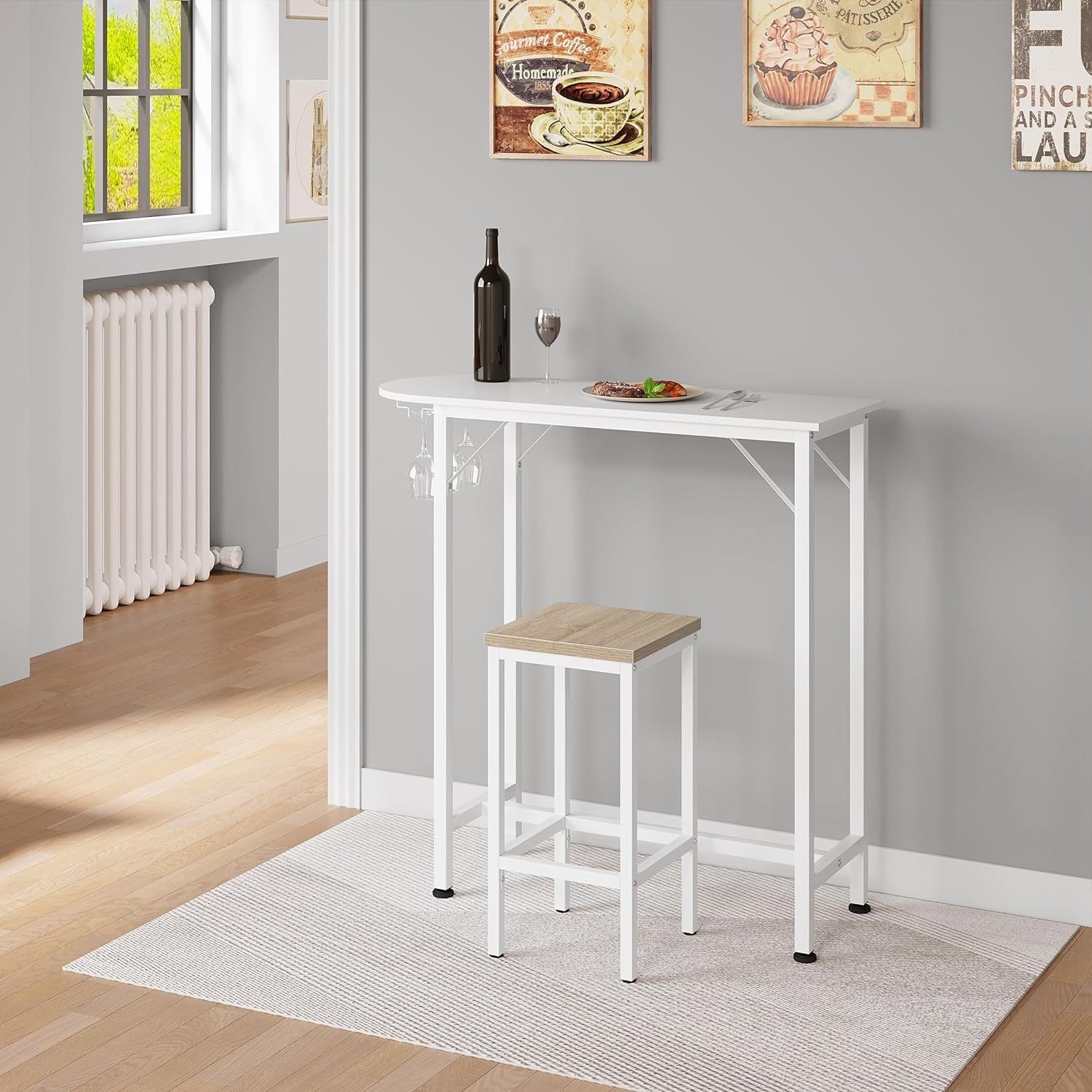 EUGAD Barhocker (Set, 2 St), industriell günstig online kaufen