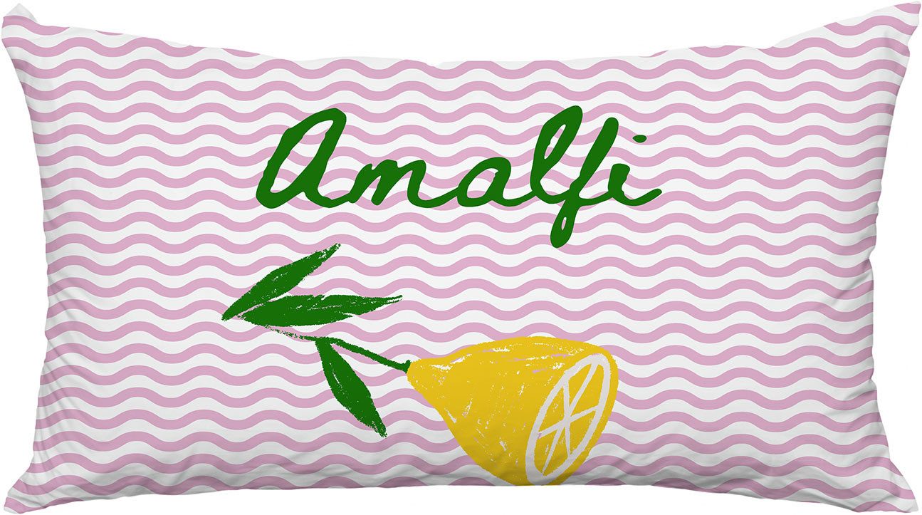 queence Dekokissen Amalfi, Premium Outdoor Kissenbezug; Format: 60x40 cm
