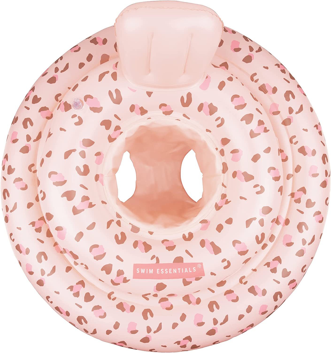 Swim Essentials Schwimmring Swim Essentials Baby Schwimmring Alt Pink Leopard 69 cm, Schwimmreife, Schwimmreifen Schwimmhilfe