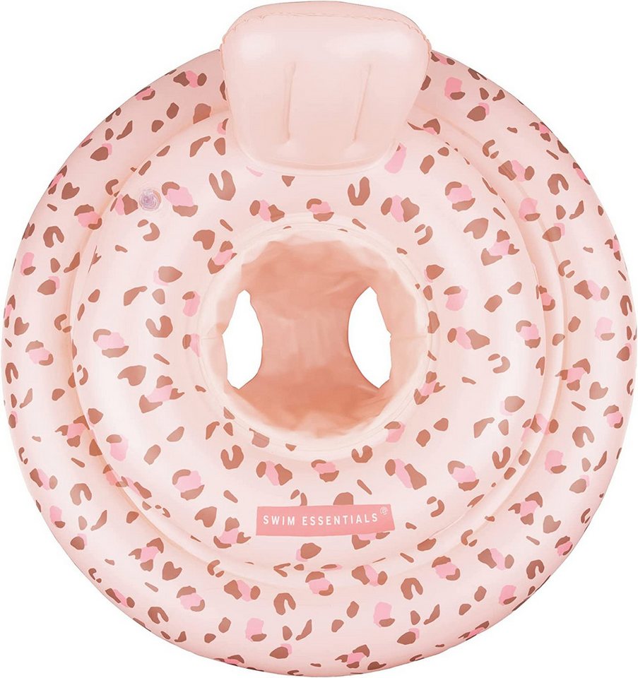Swim Essentials Schwimmring Swim Essentials Baby Schwimmring Alt Pink Leopard 69 cm, Schwimmreife, Schwimmreifen Schwimmhilfe