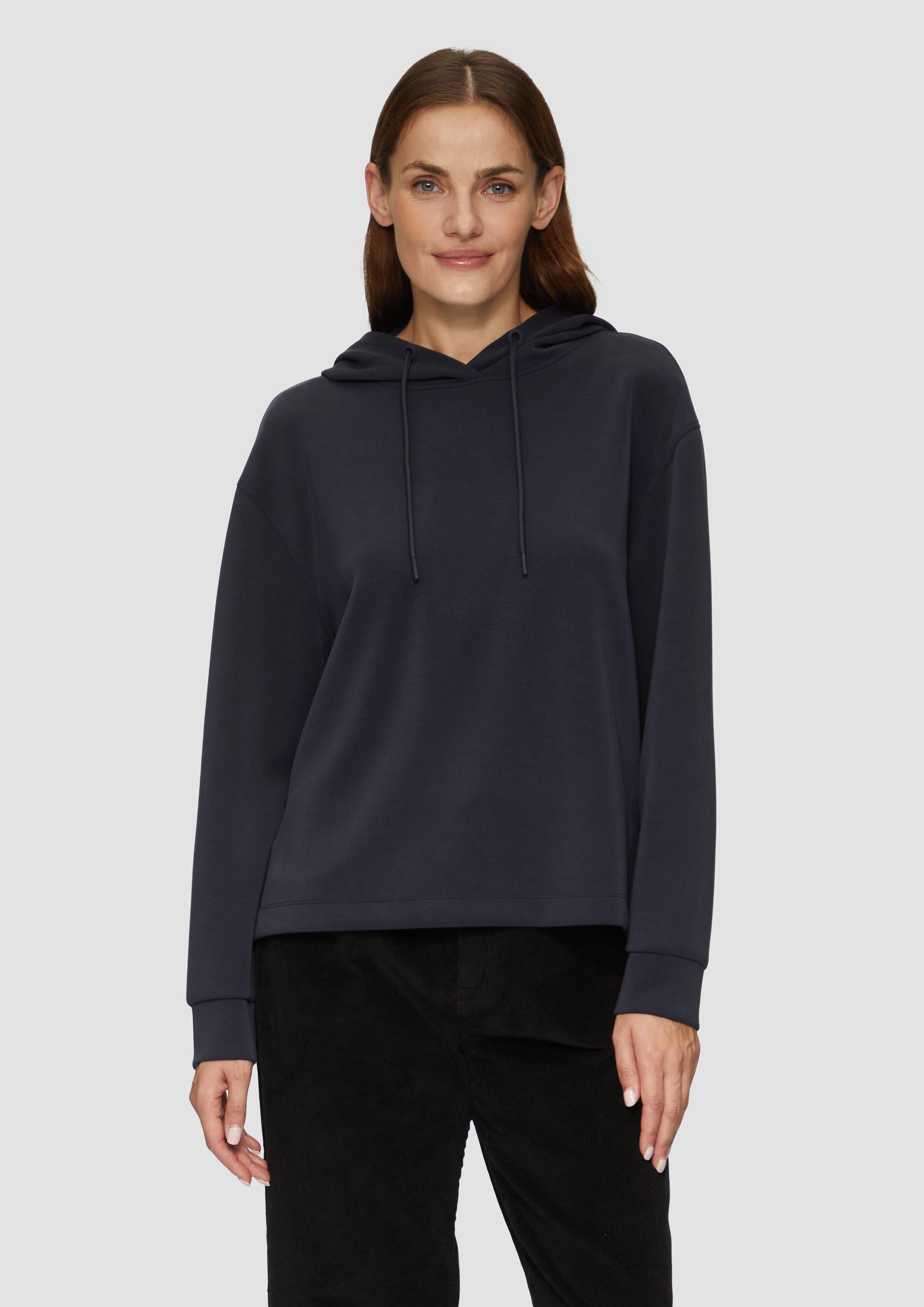 s.Oliver Sweatshirt Hoodie aus Scuba im günstig online kaufen