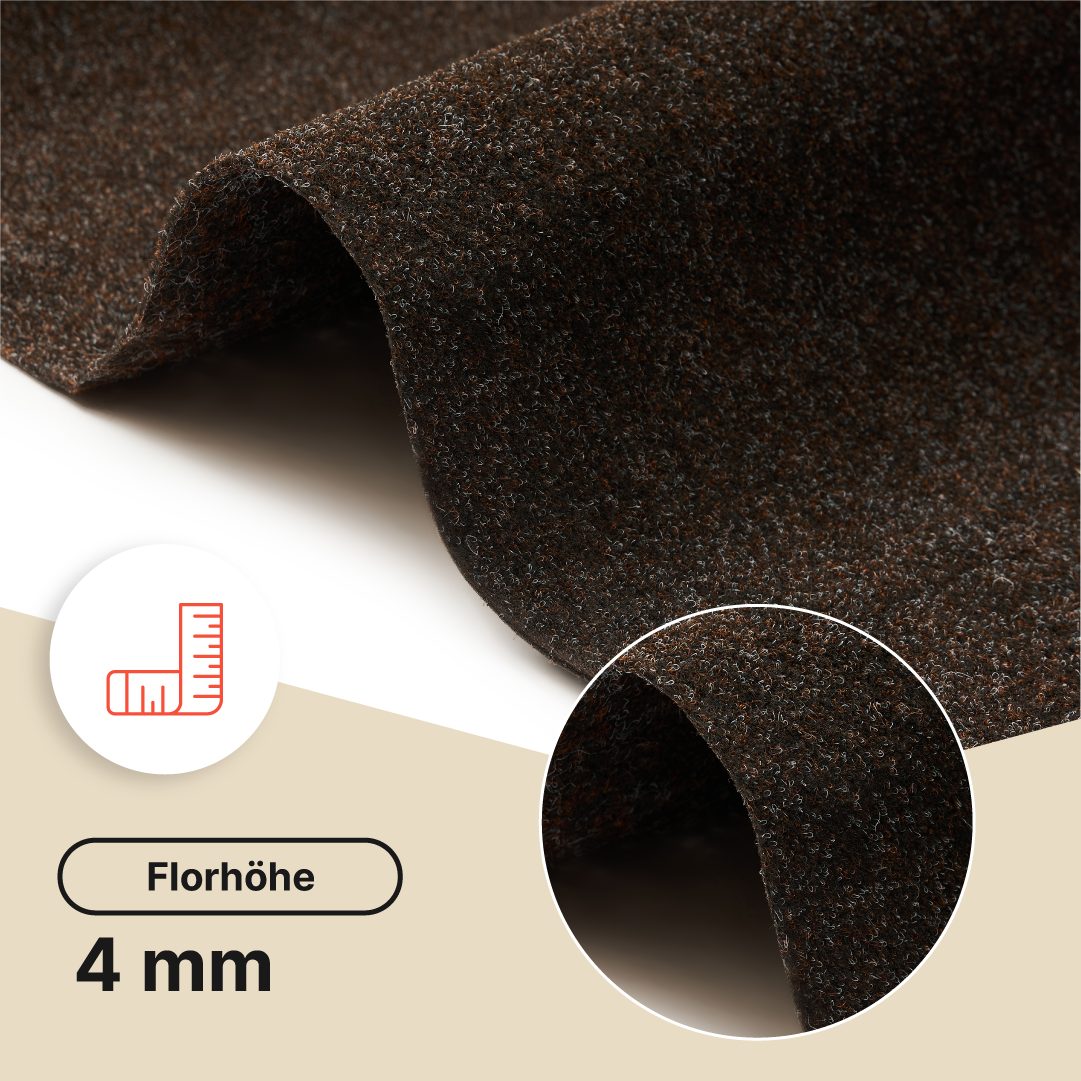 Tapiso Rasenteppich VERA, rechteckig, Höhe: 4 mm, UV-beständig, pflegeleicht, hypoallergen, 600 g/m²