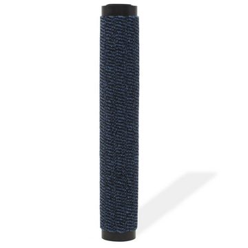 Fußmatte Türmatte Fußmatte Schmutzfangmatte Rechteckig Getuftet 90x150 cm Blau, vidaXL, Rechteck, Höhe: 150 mm