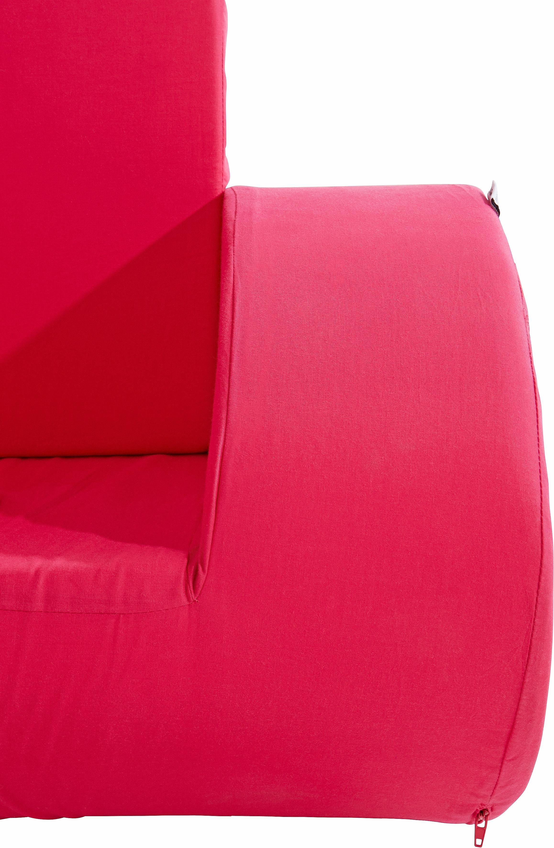 in 2 Sessel, Schaukelstuhl Kindersessel pink Farben Hoppekids