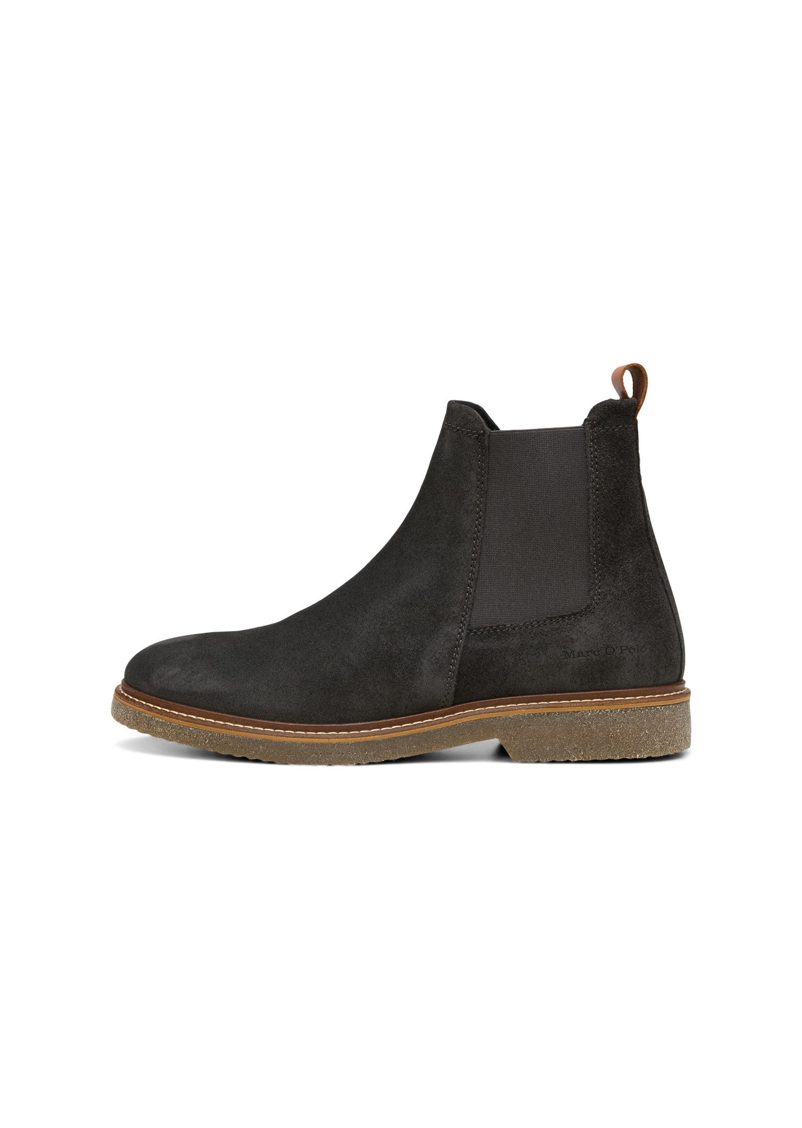 Marc O'Polo aus softem Velours-Rindleder Chelseaboots