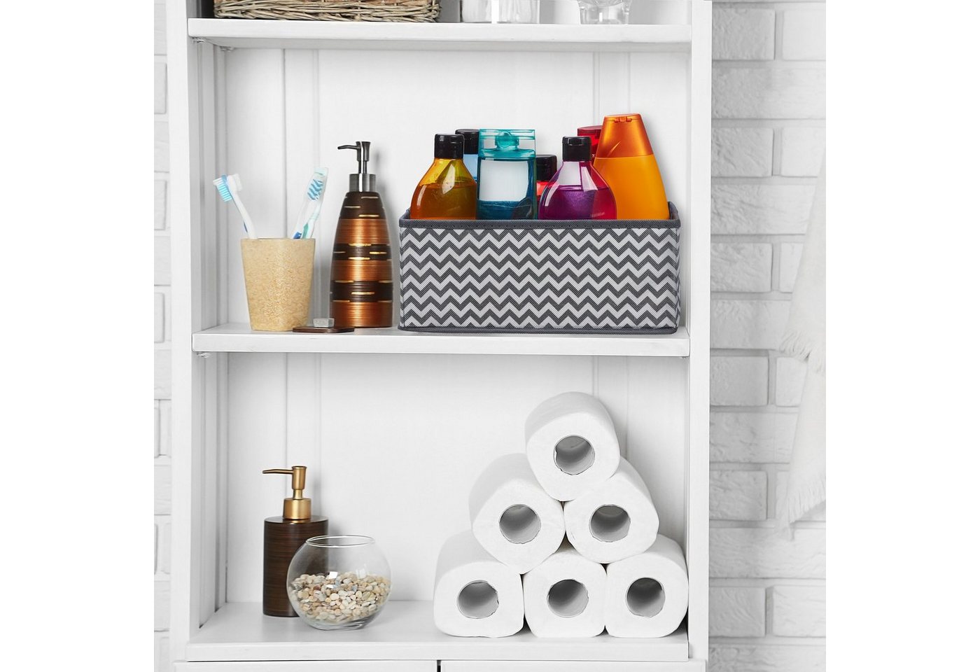 Thumbnail - relaxdays Aufbewahrungsbox 6-tlg. Schubladen Organizer Set