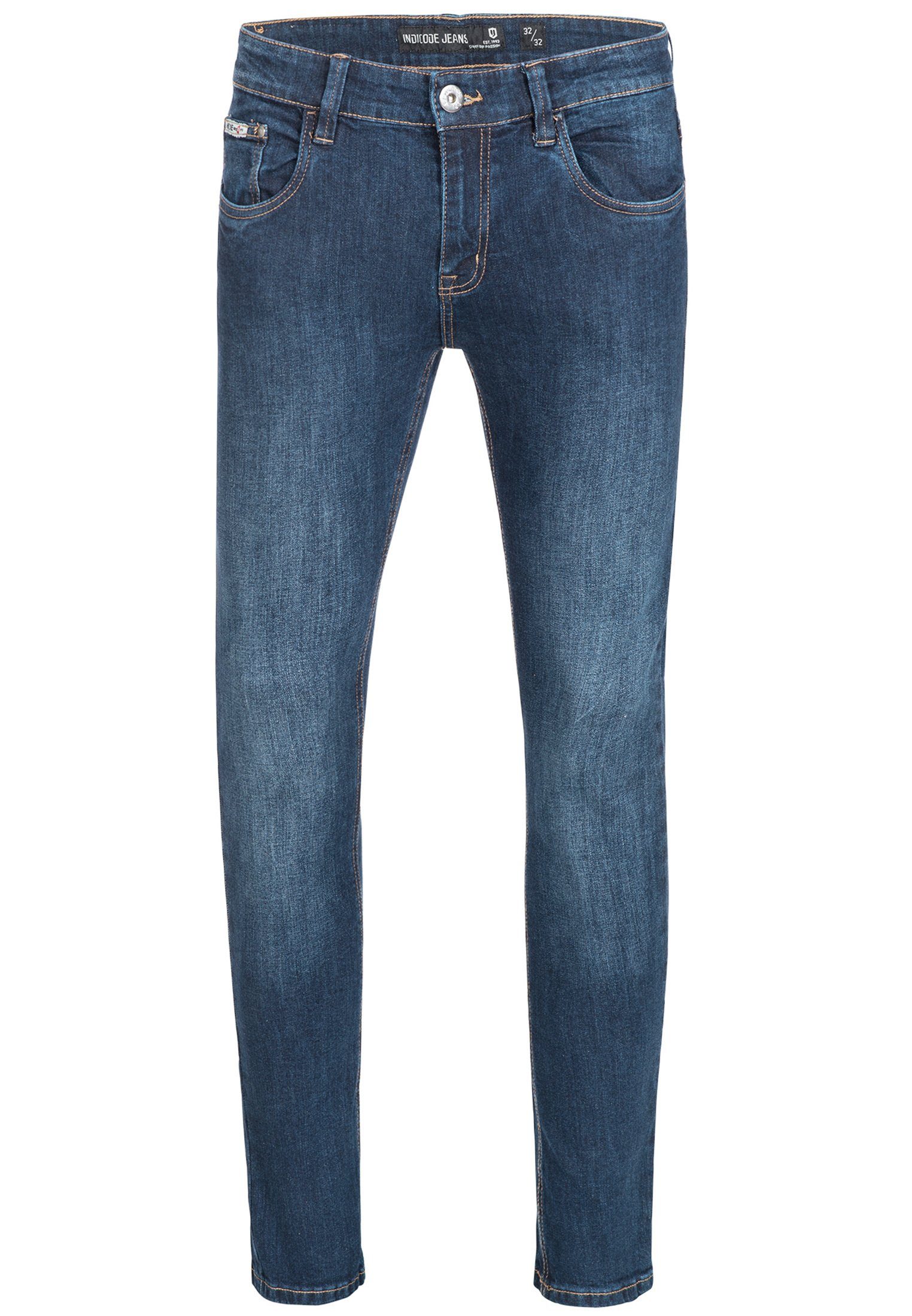 Indicode Regular-fit-Jeans Texas Jeanshose im Five-Pocket günstig online kaufen