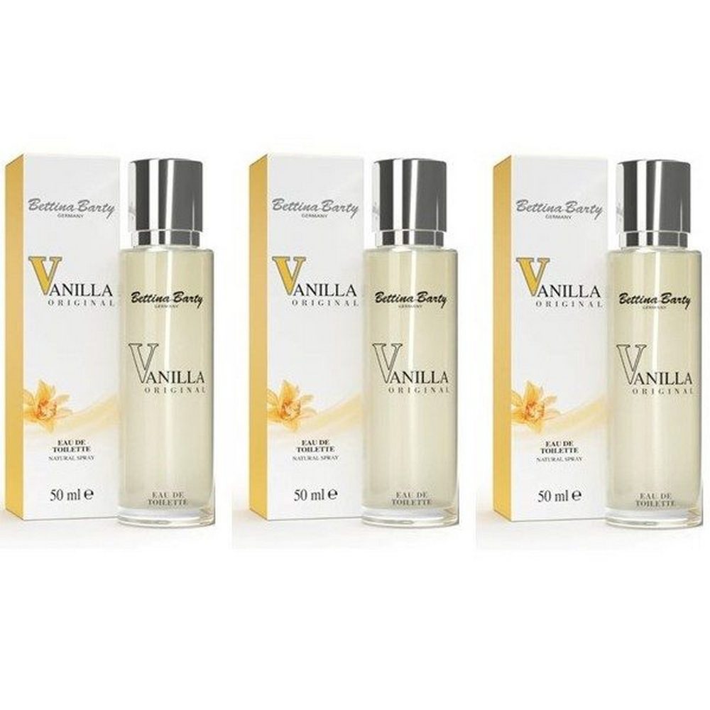 Bettina Barty Eau de Toilette Vanilla 3 x 50 ml, EdT