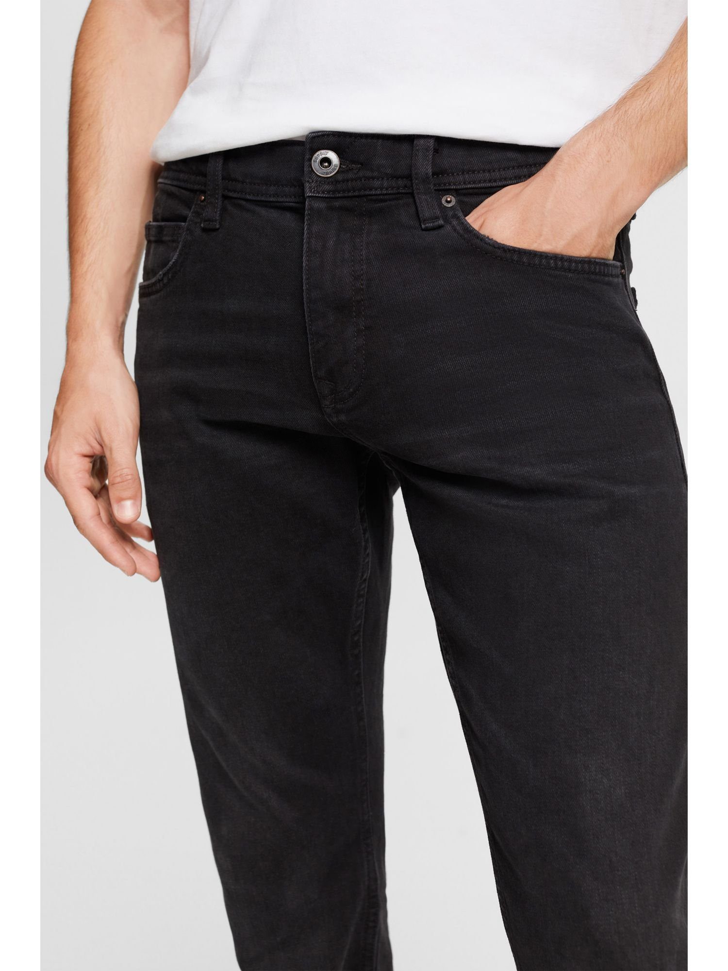 Esprit Slim-fit-Jeans Stretch-Jeans Cotton mit Organic