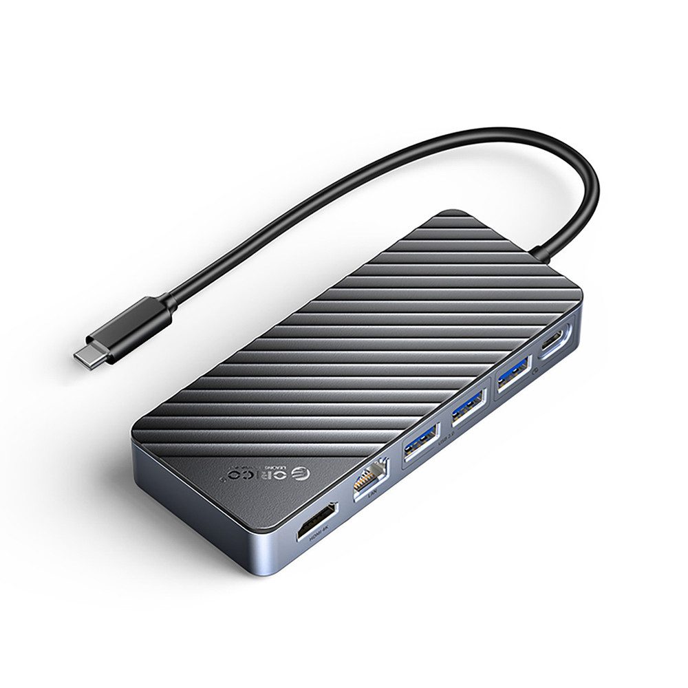 ORICO Festplatten-Dockingstation Orico OM28PR-G2 USB-C-Dockingstation mit M.2-Laufwerkssteckplatz