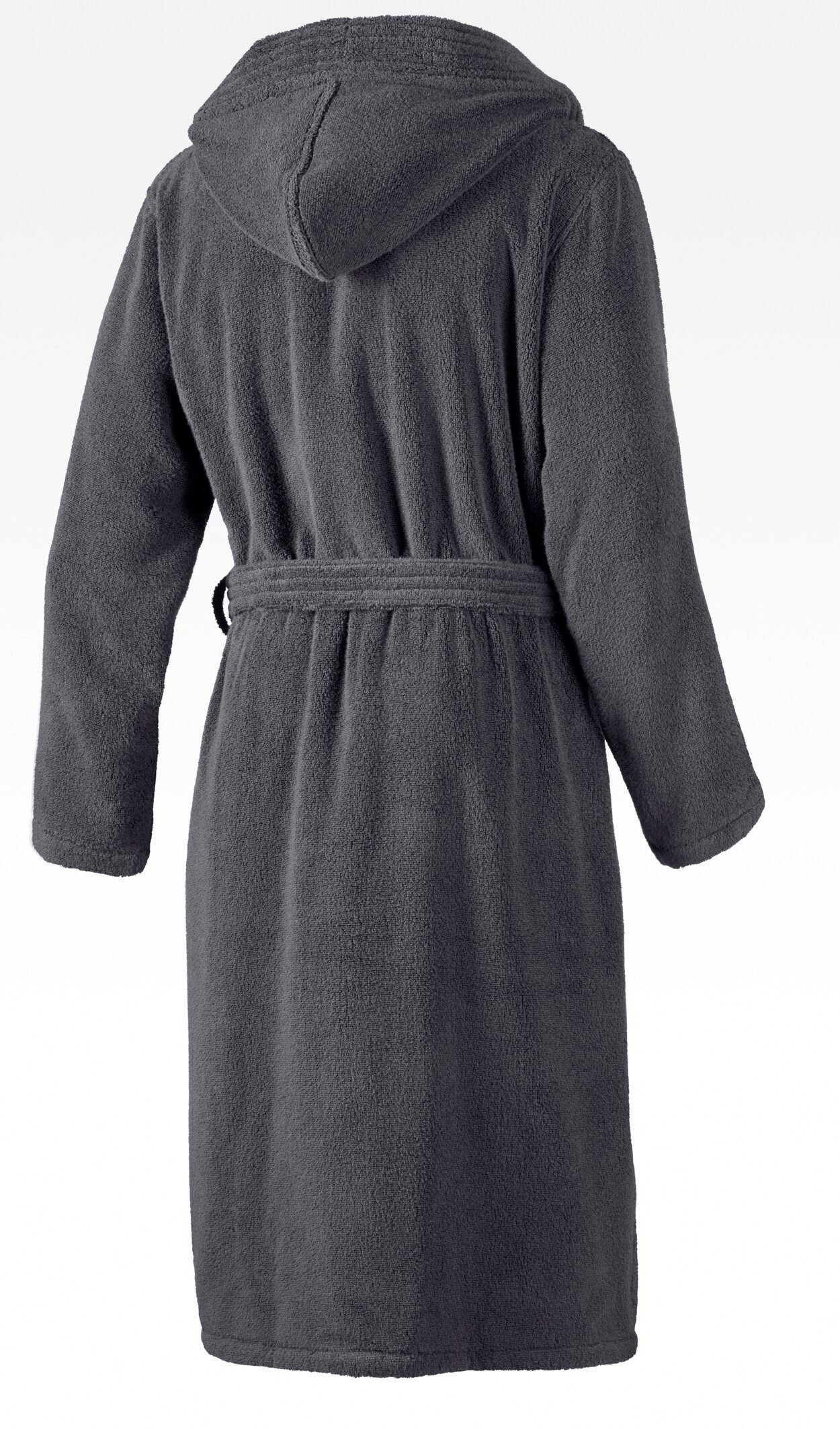 JOOP! Bademantel JOOP! LIVING - BADEMANTEL Herren-Kapuze, Textil