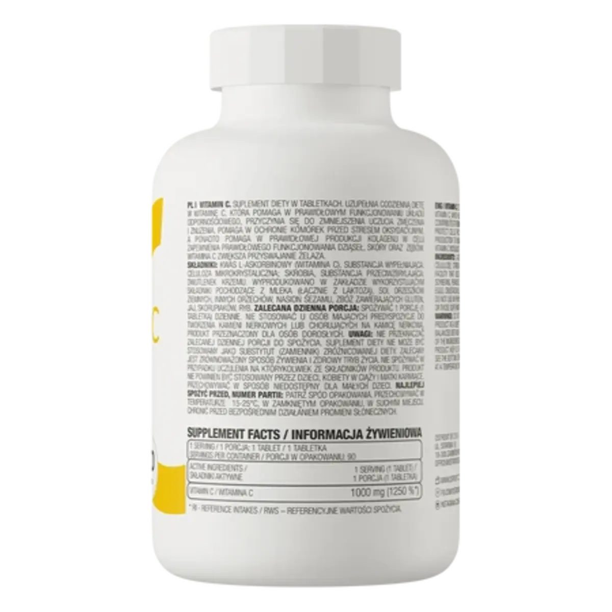 OstroVit Ostrovit Vitamin C 1000mg 90 Tabletten, 90 St.