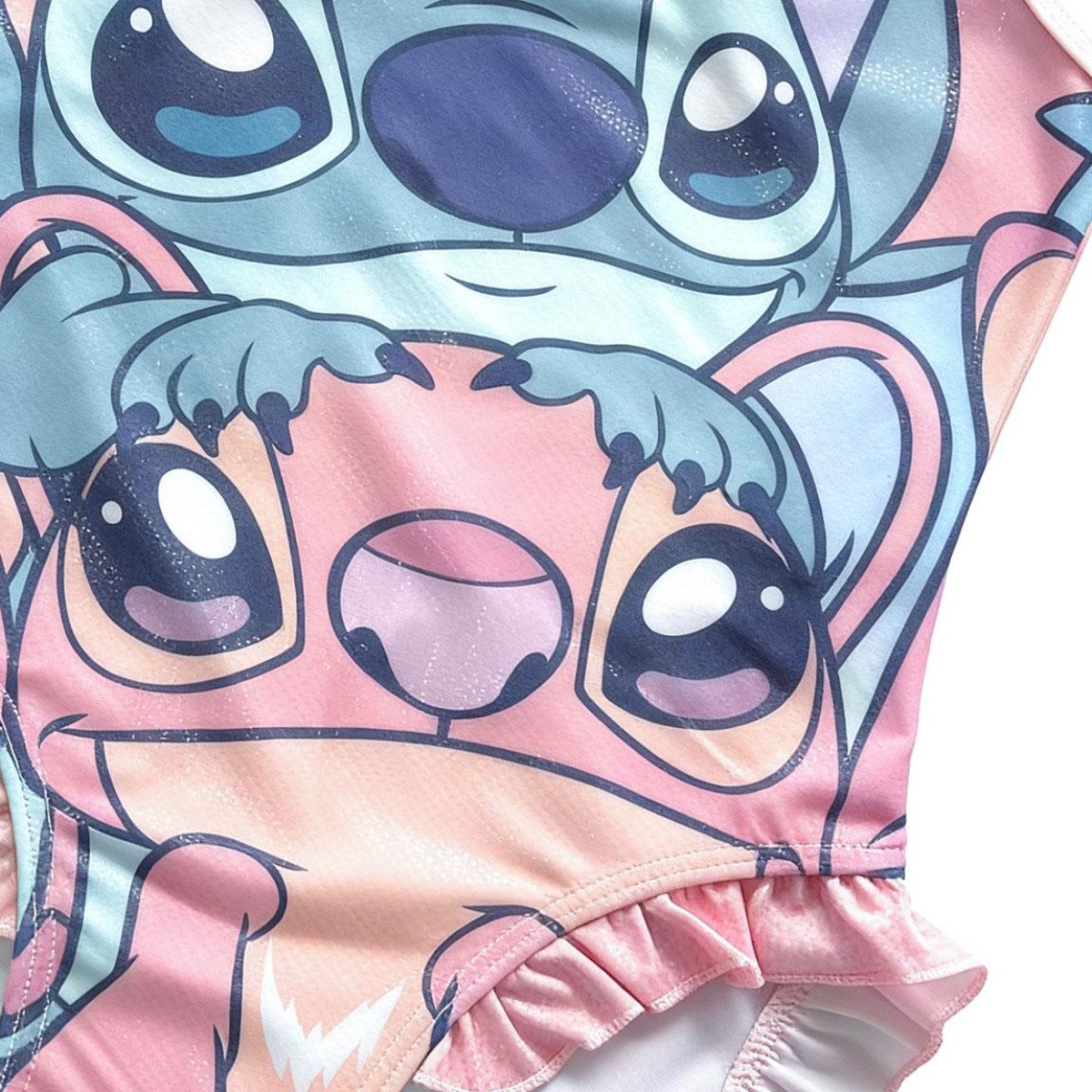 Disney Badeanzug Stitch Mädchen One Piece Badeanzug Urlaub Strand Schwimmbad (Packung)
