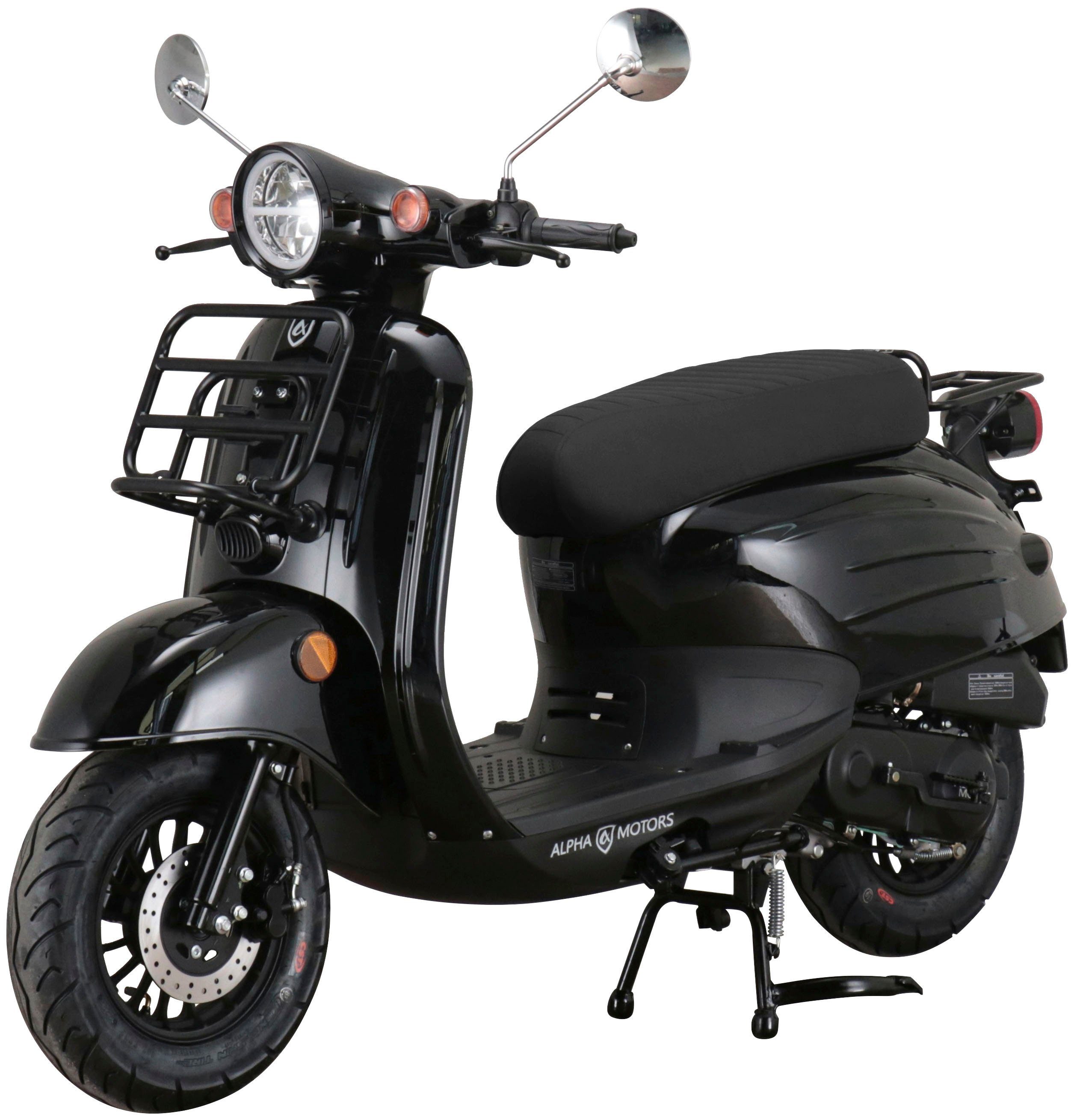 Alpha Motors Motorroller Adria, 50 ccm, 45 km/h, Euro 5, mit Lenkerschloss