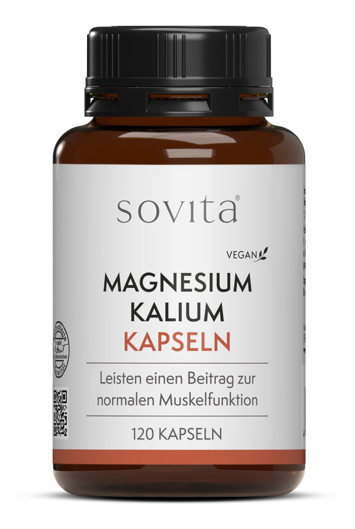 Ascopharm Magnesium Kalium Kapseln, 120 Stk. mit 400 mg Magnesium 1, 1 er
