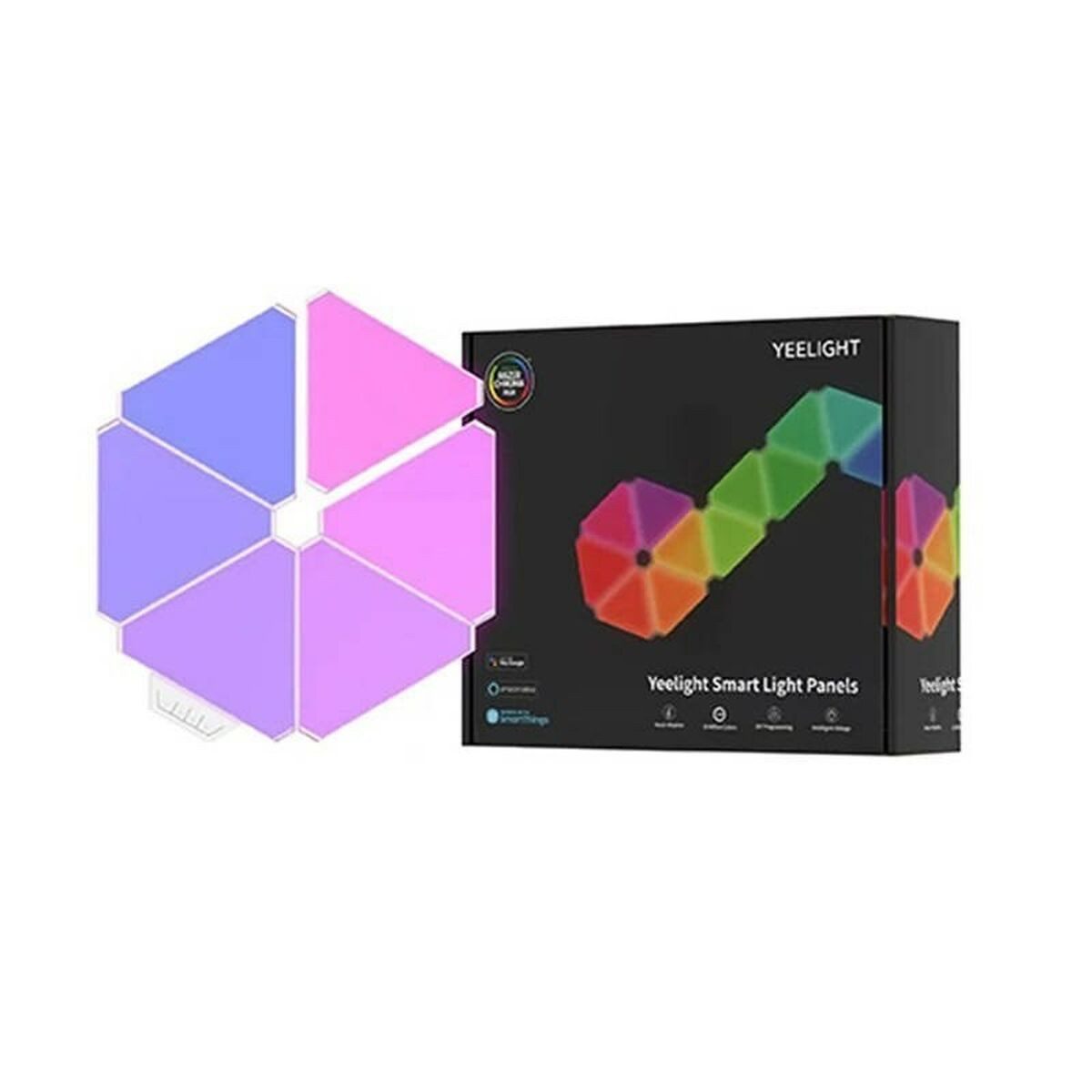 yeelight LED Lichtleiste, LED Leiste Yeelight YLFWD-012 Weiß Bunt Multi 24 W (2 Stück)