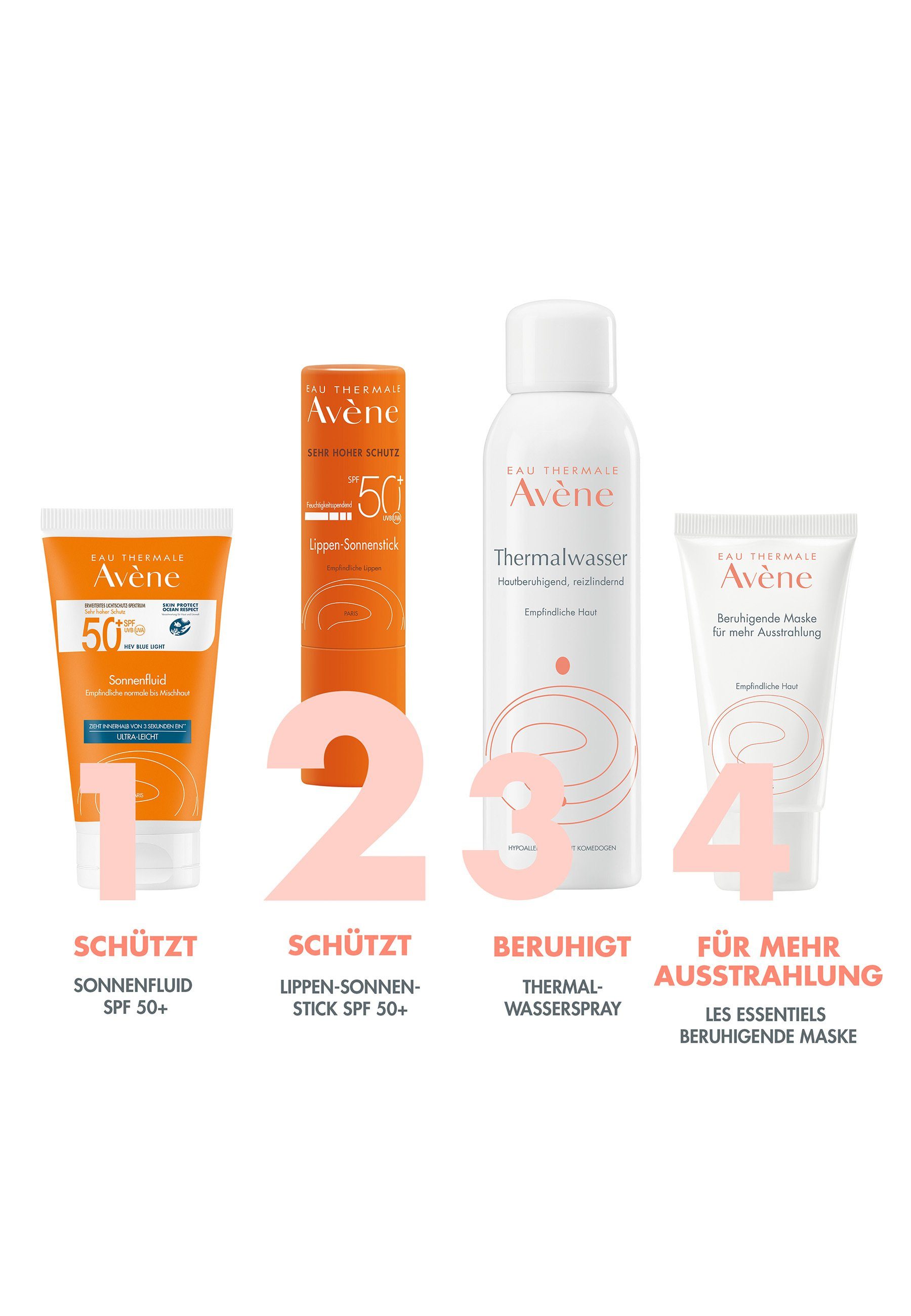 Avene Gesichtspflege Lippen-Sonnenstick SPF 50+, 1-tlg.