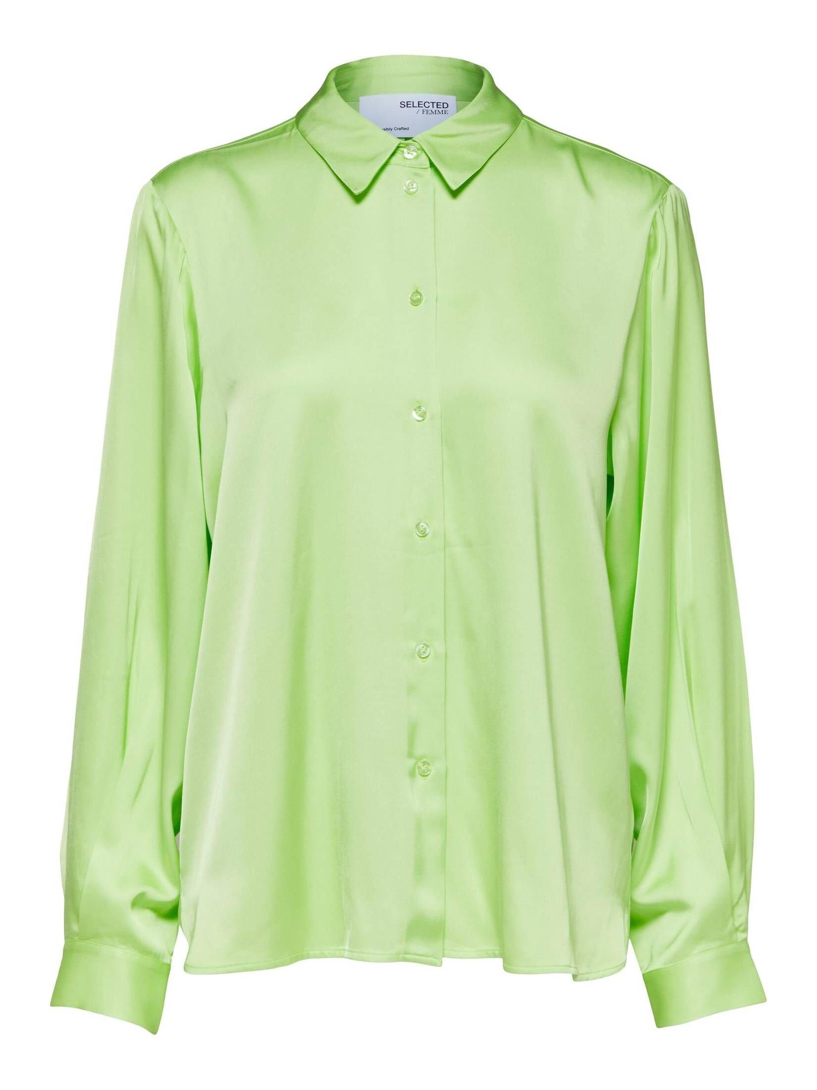 Klassische Bluse Damen Hemdbluse SLFFRANZISKA