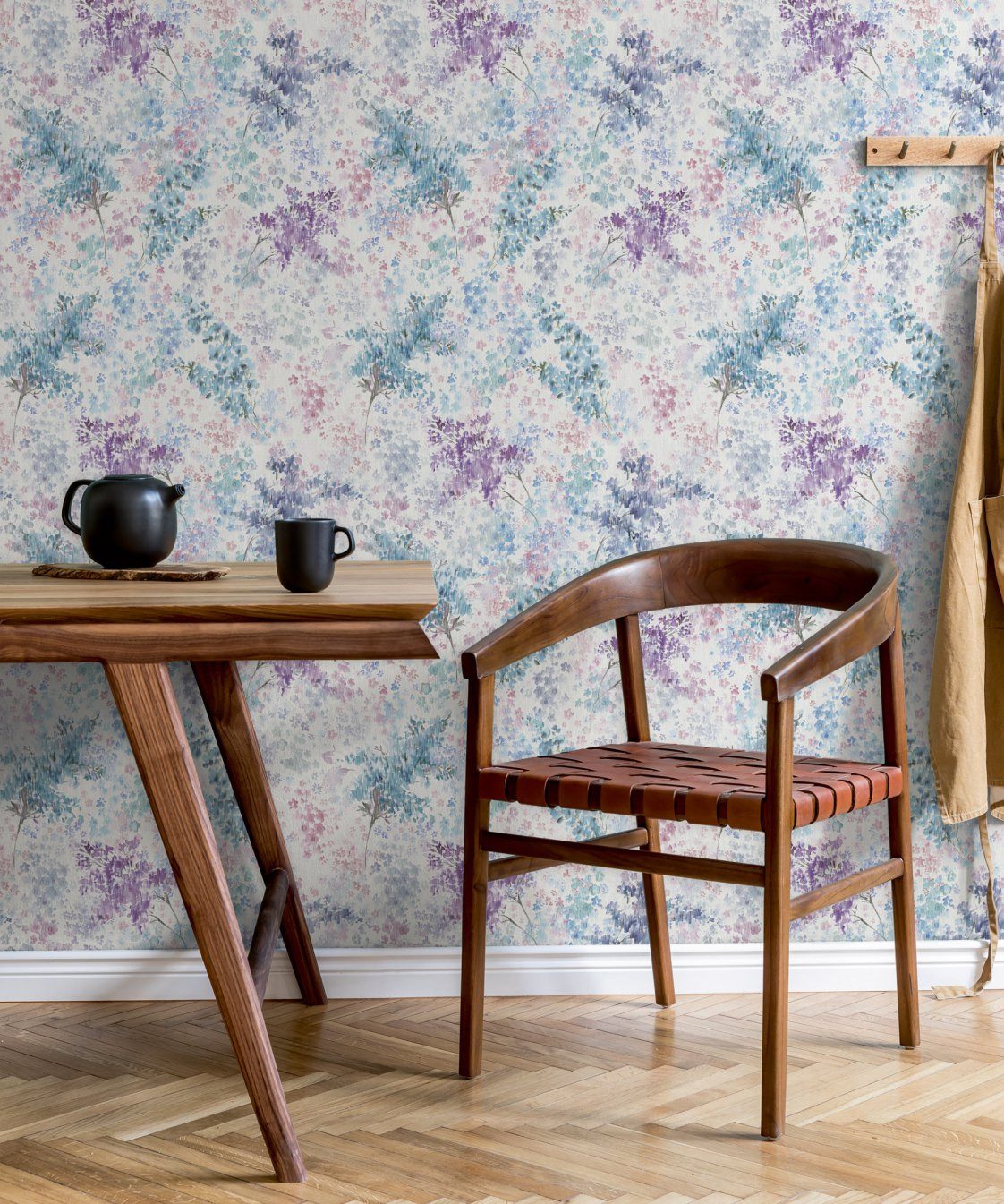 Marburg Vliestapete Tapete Dream in Bloom, geprägt, floral, moderne Vliestapete für Wohnzimmer Schlafzimmer Küche